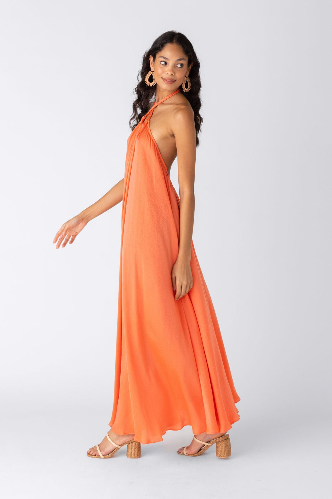 Briella Braided Detail Maxi Dress