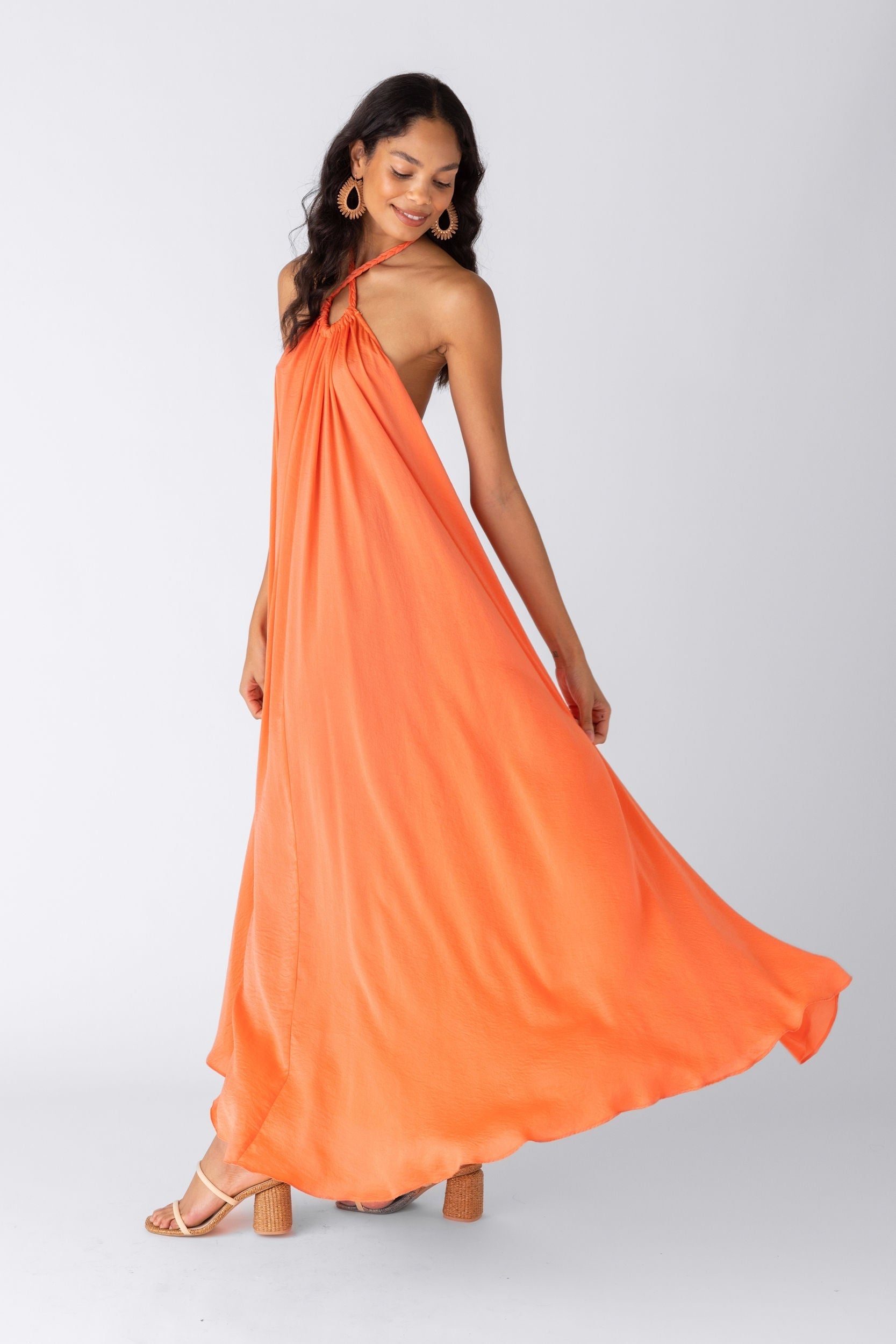 Briella Braided Detail Maxi Dress