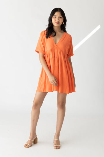 Holloway V Neck Tiered Dress