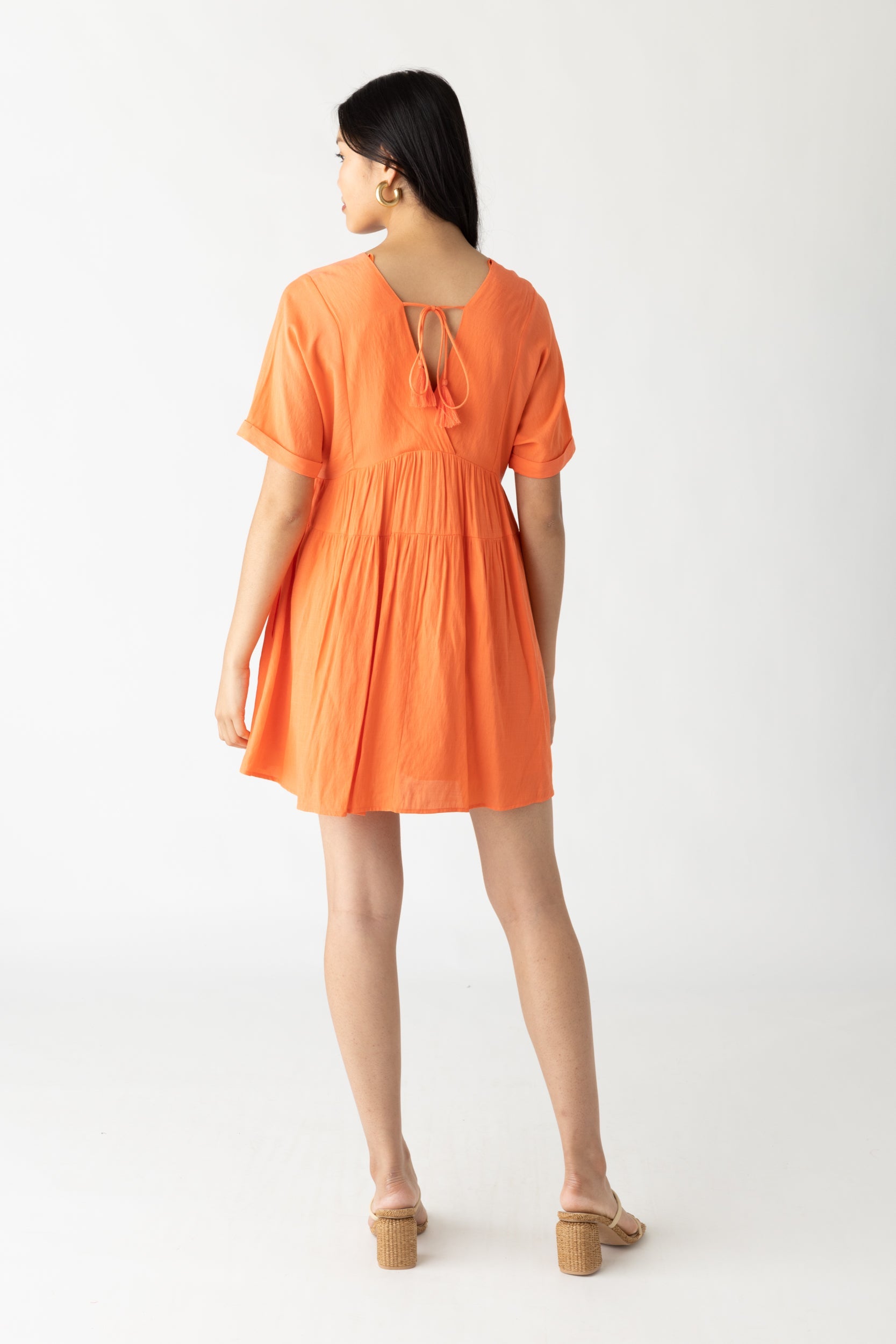 Holloway V Neck Tiered Dress