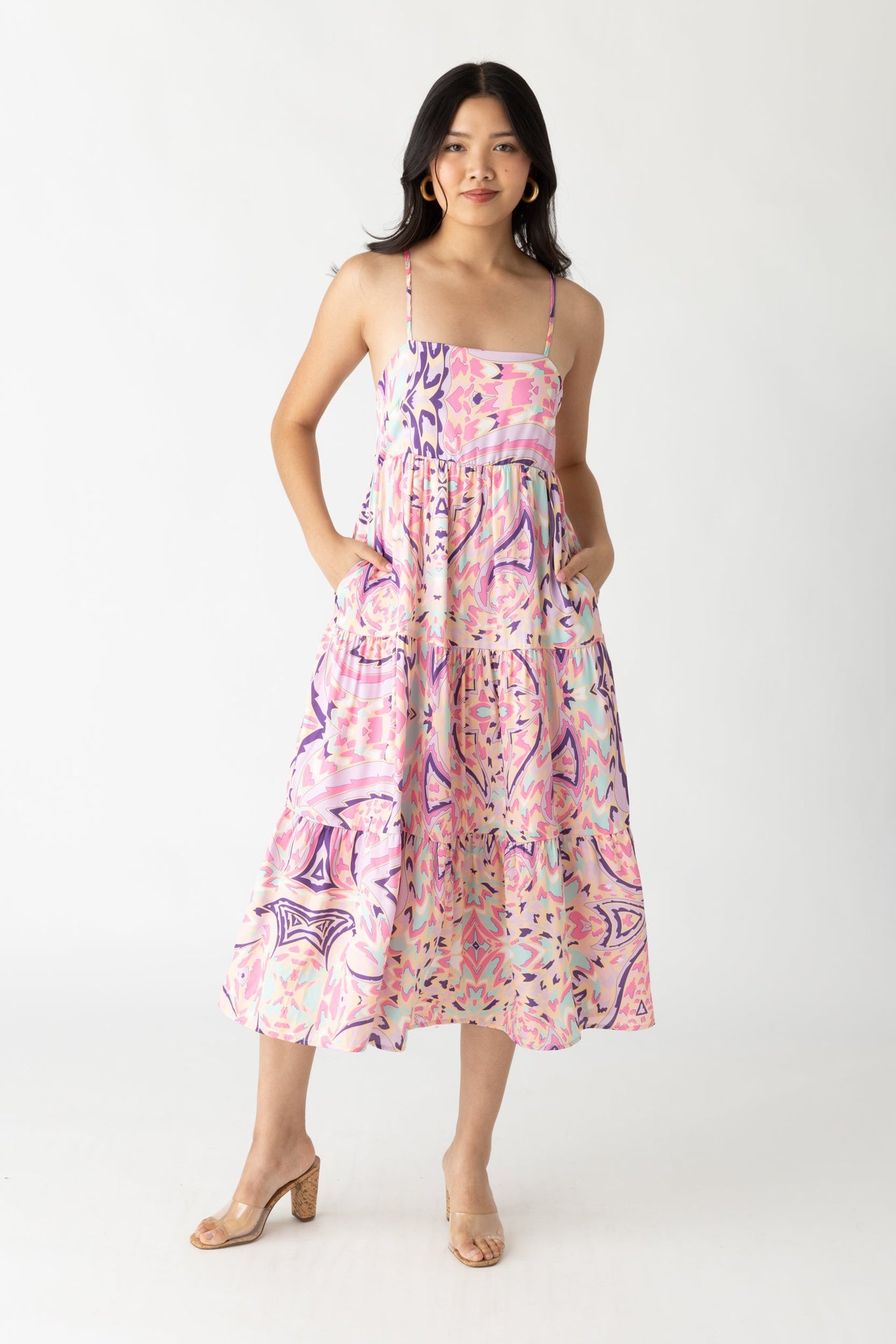 SALE - Phoenix Printed Maxi Dress