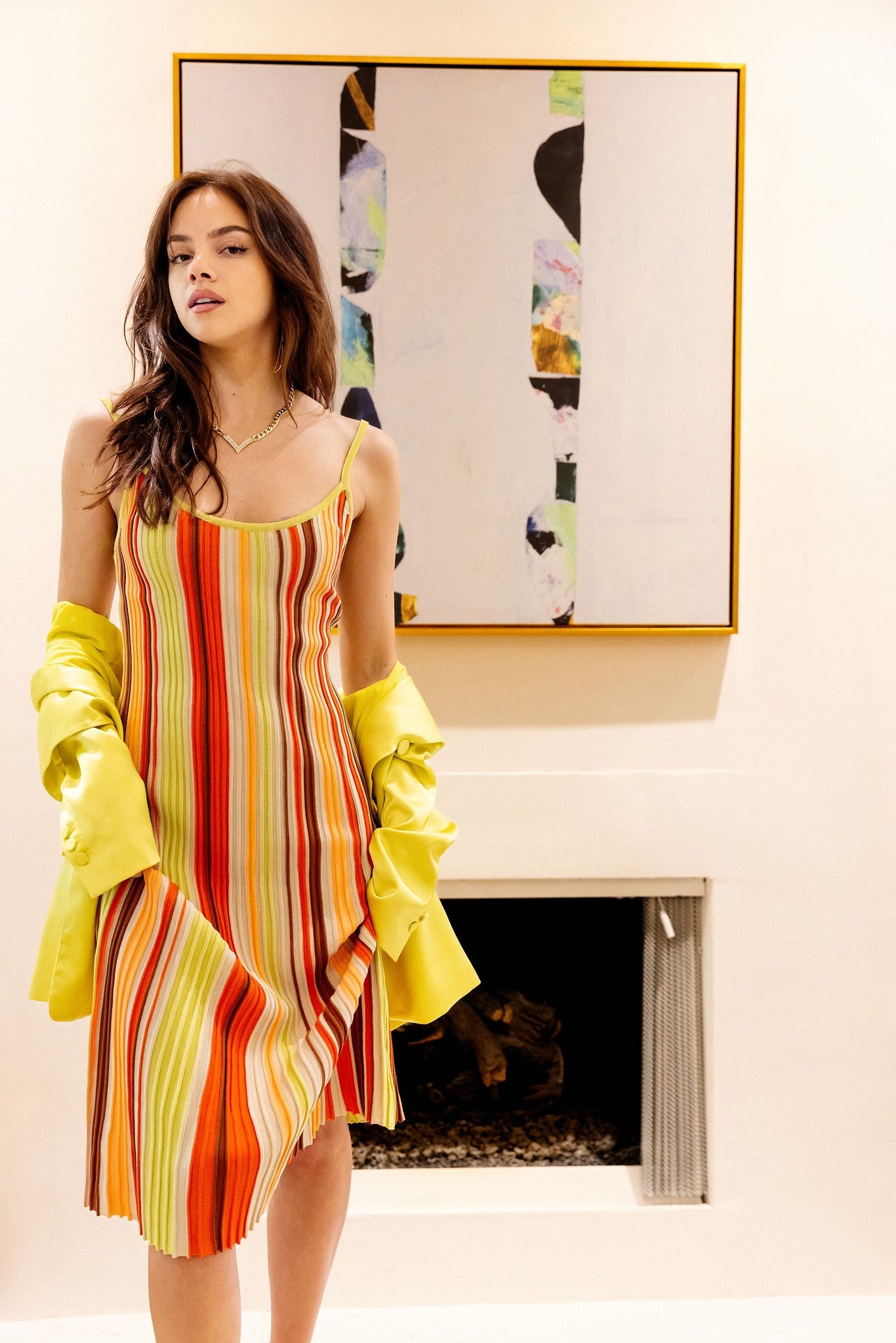 The Elgin Pleated Dress