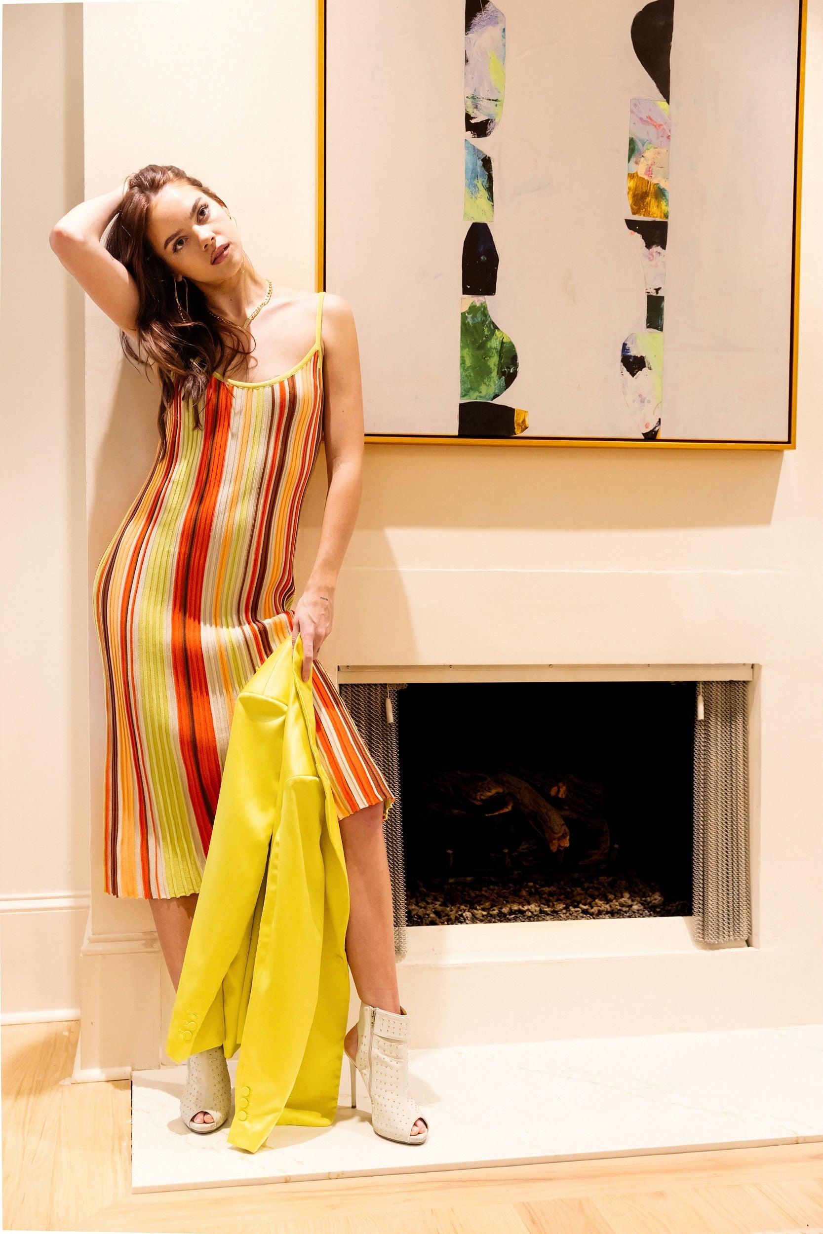 The Elgin Pleated Dress