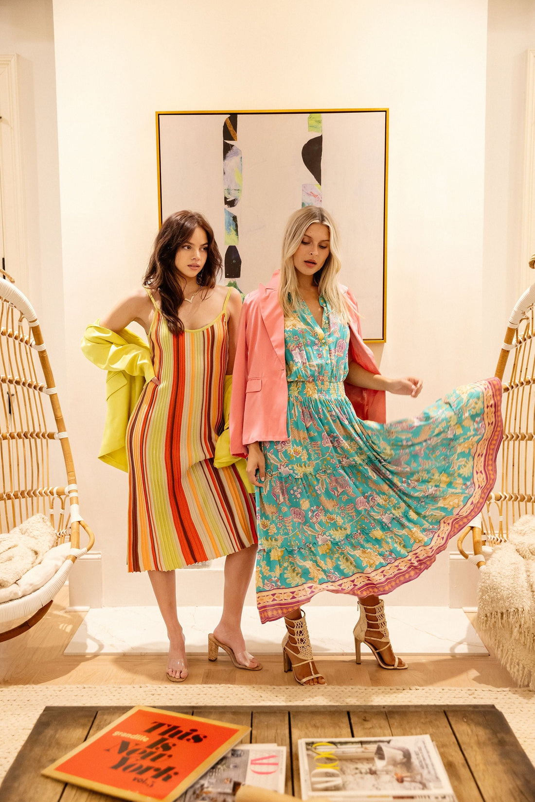 The Watt Printed Maxi Dress