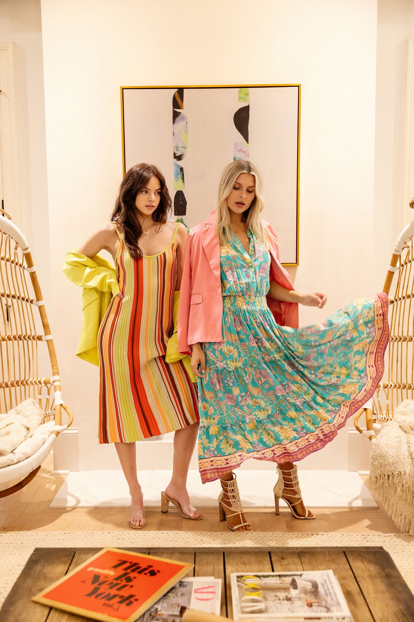 The Watt Printed Maxi Dress