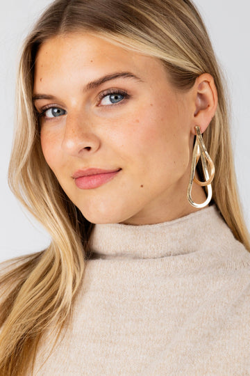 SALE - Nina Double Chain Earrings