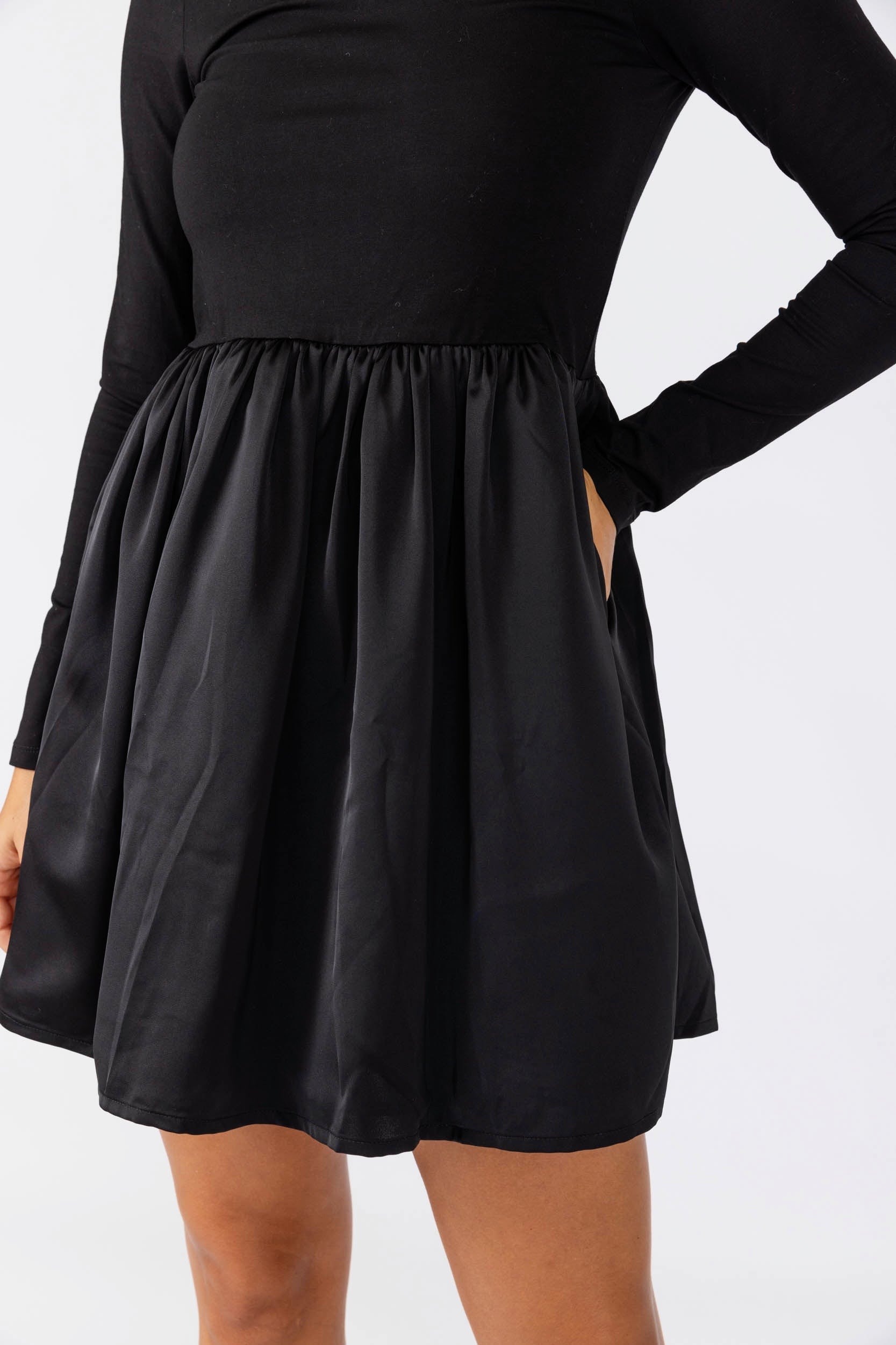 Natalie Woven Mix Dress
