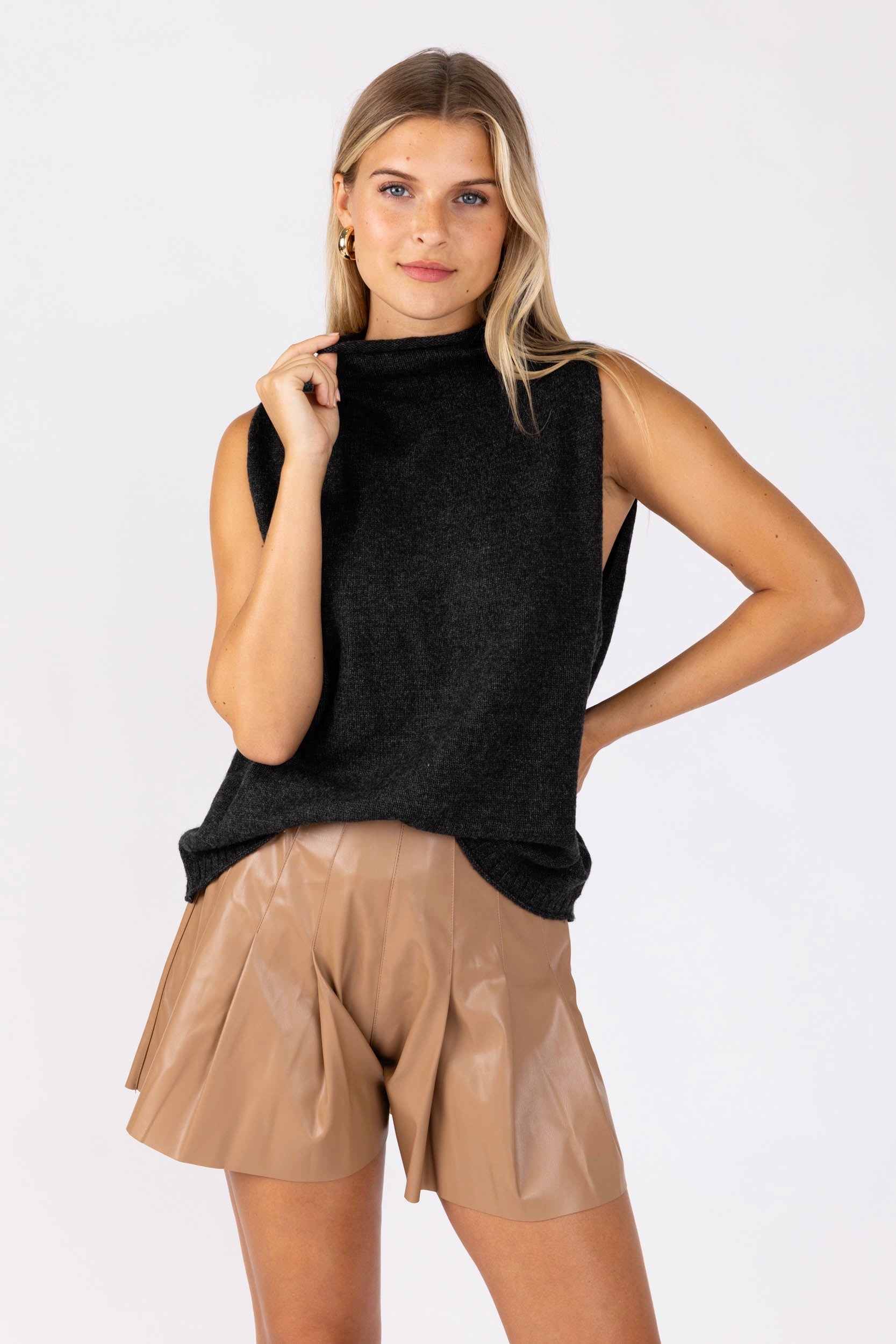 Heidi Mock Neck Sweater