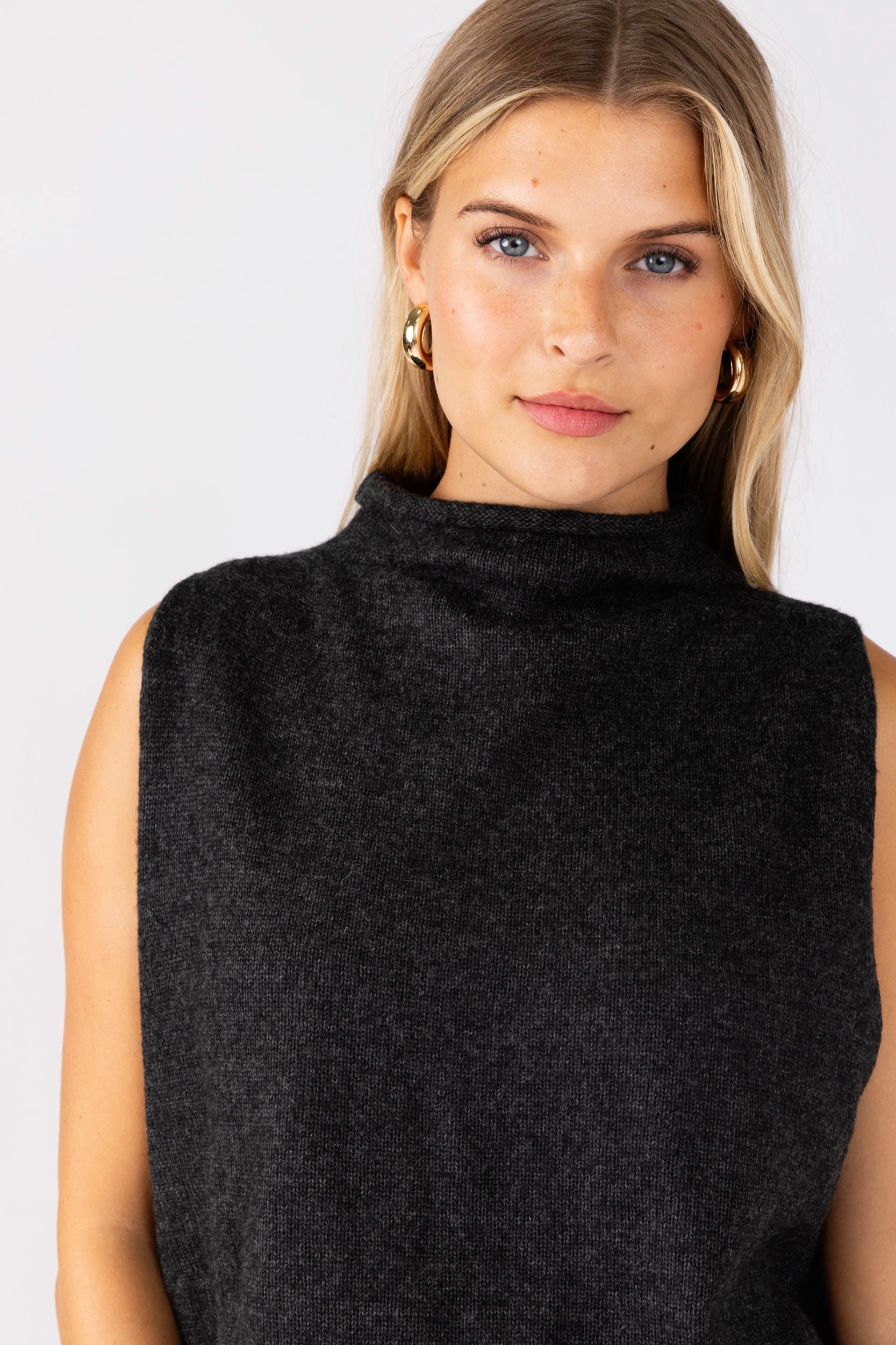 Heidi Mock Neck Sweater