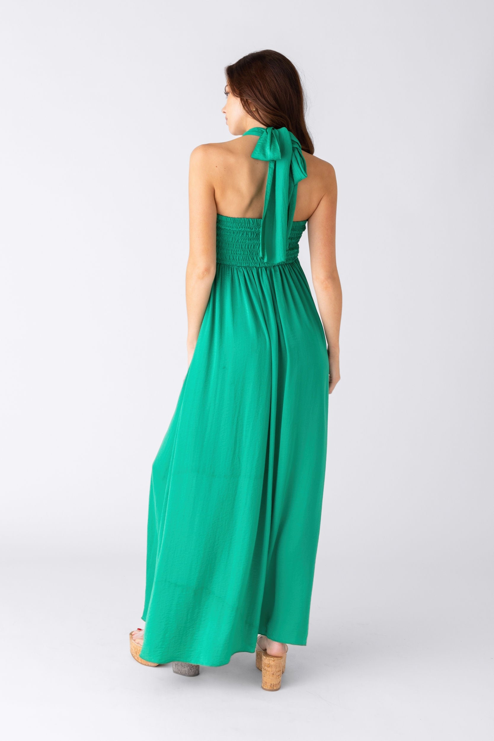 Cecilia Halter Maxi Dress