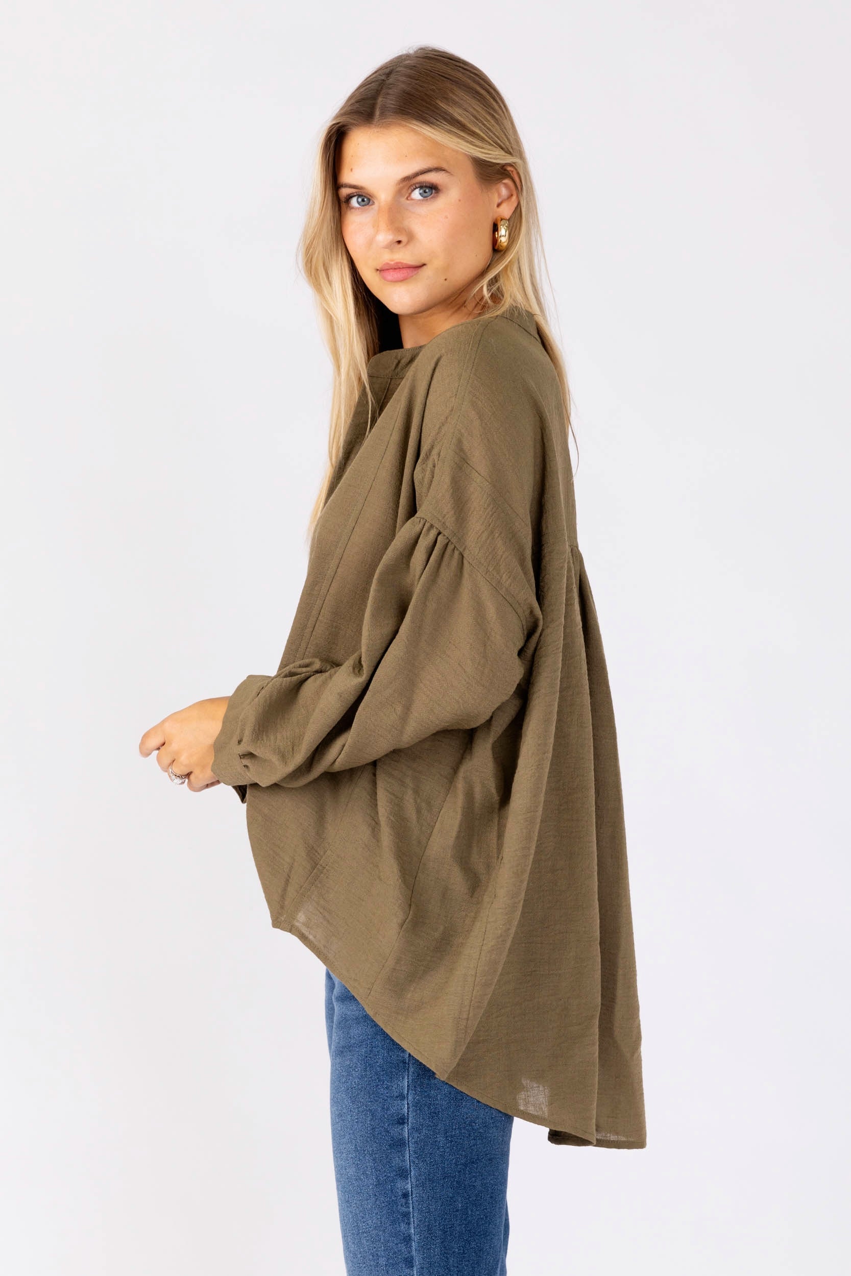 SALE - Tessa Button Down Blouse
