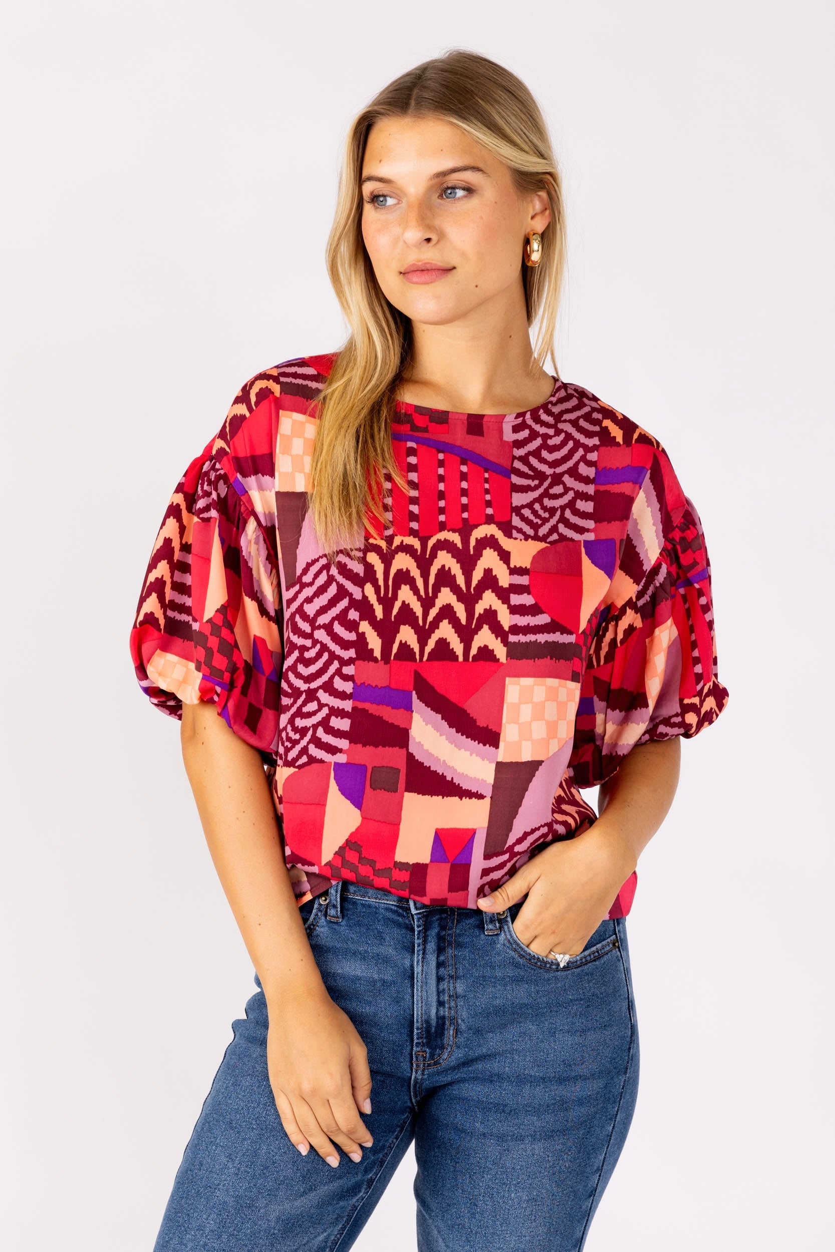 SALE - Bali Printed Blouse