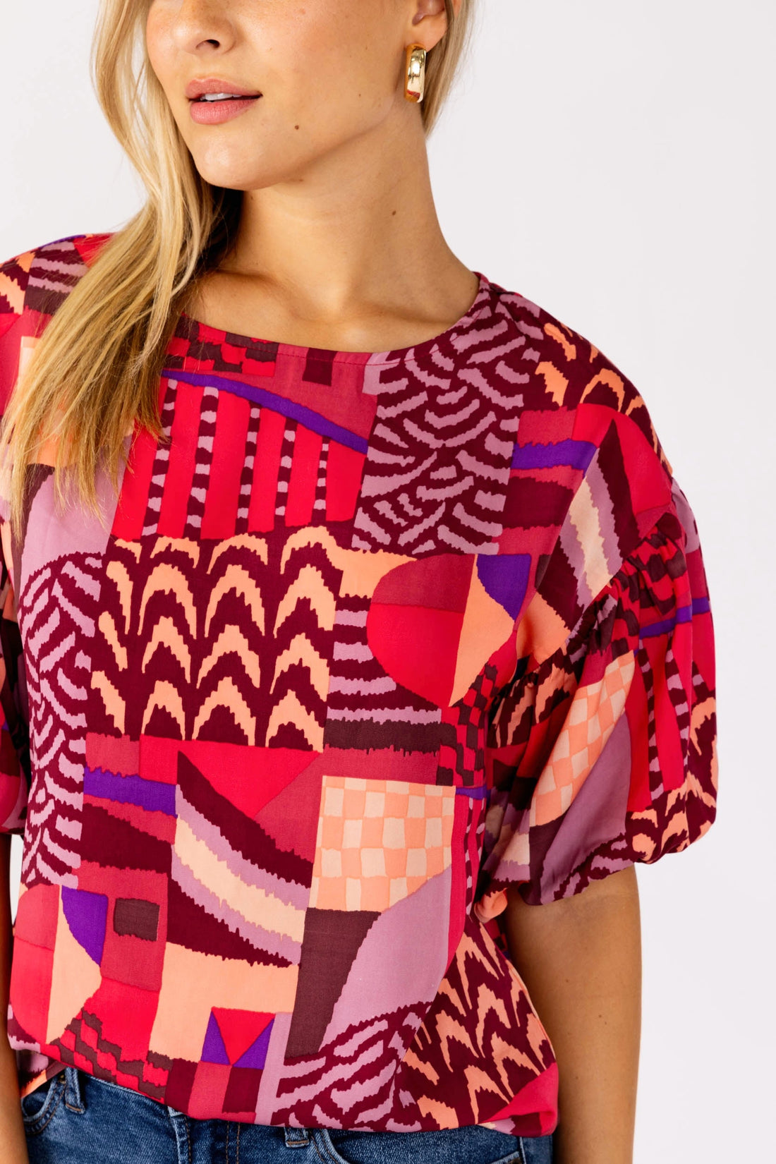 SALE - Bali Printed Blouse