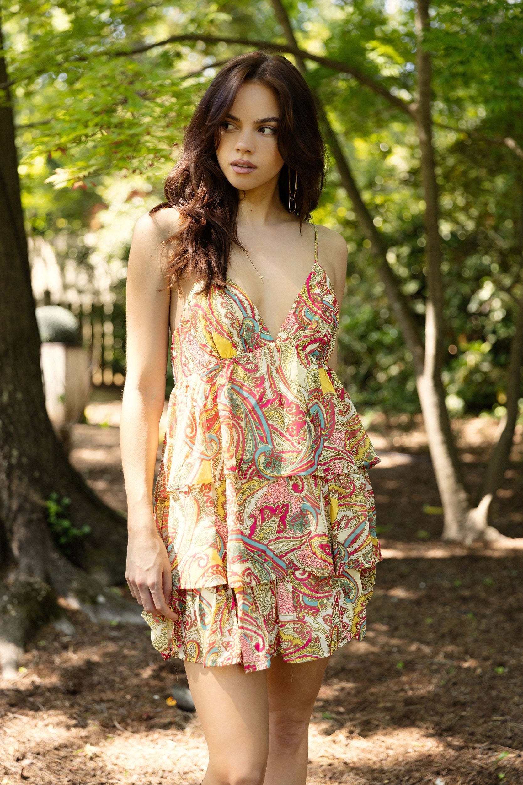 The Dubinsky Printed Mini Dress
