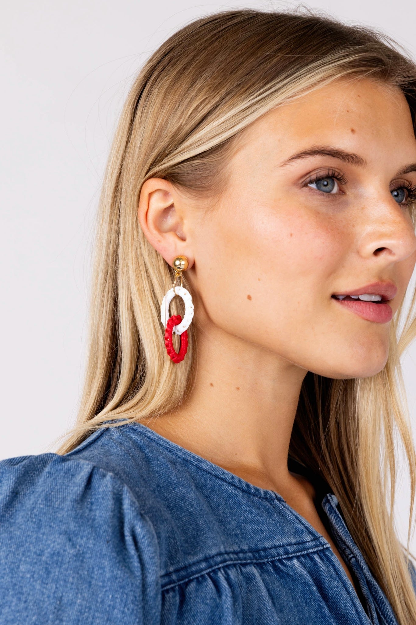 SALE - Maren Double Loop Earrings