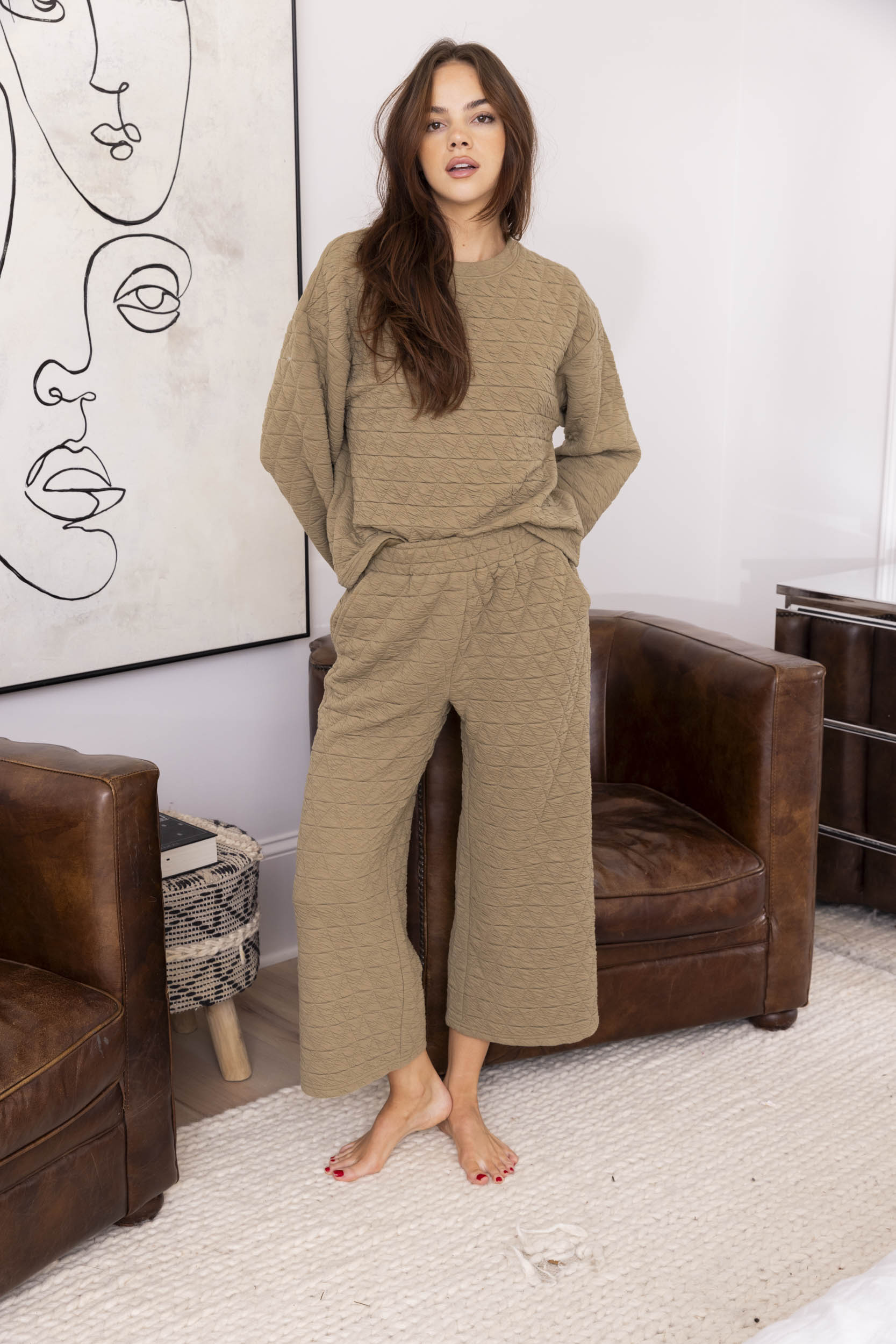 SALE - Macie Quilted Pants