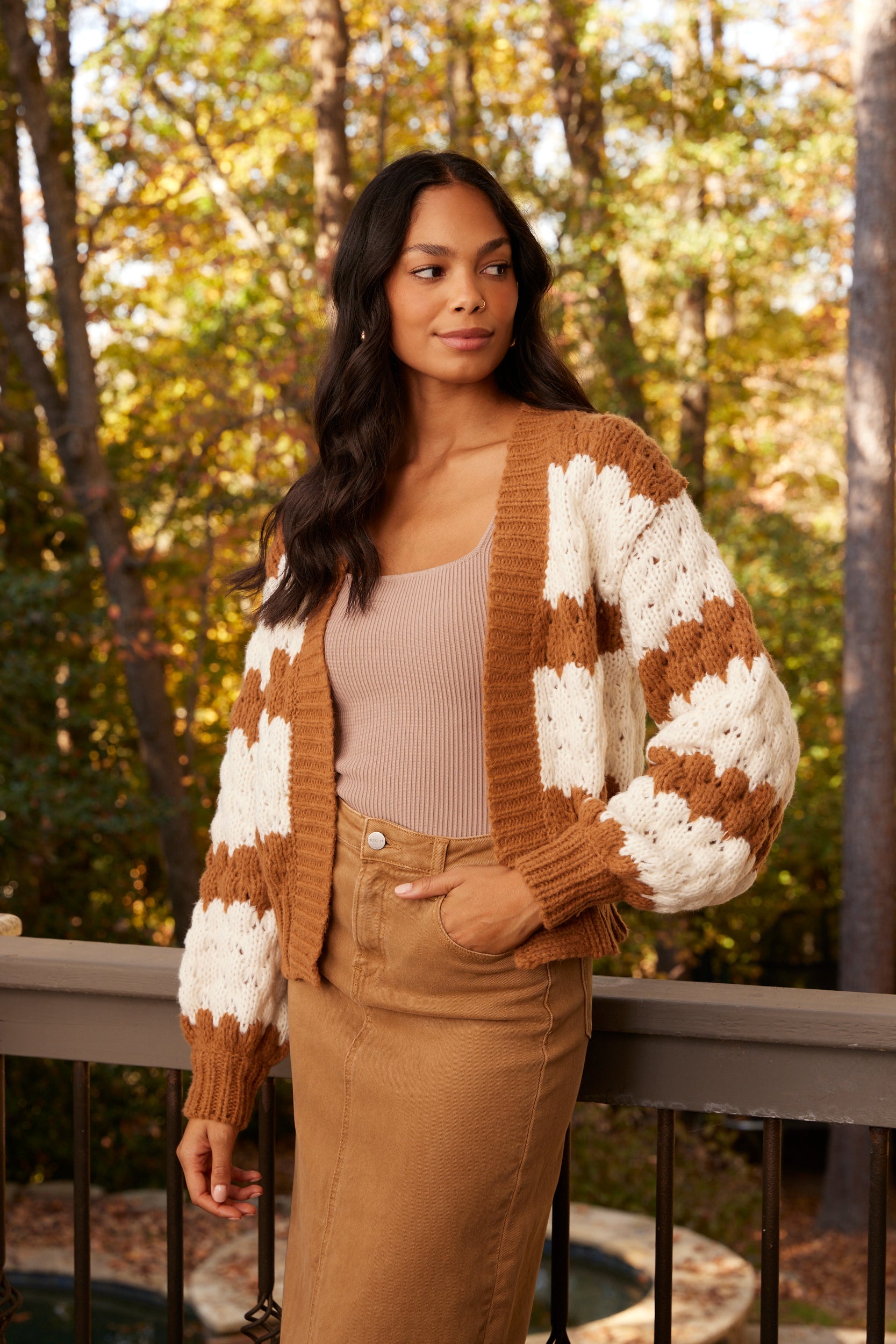 SALE - Kimball Striped Cardigan