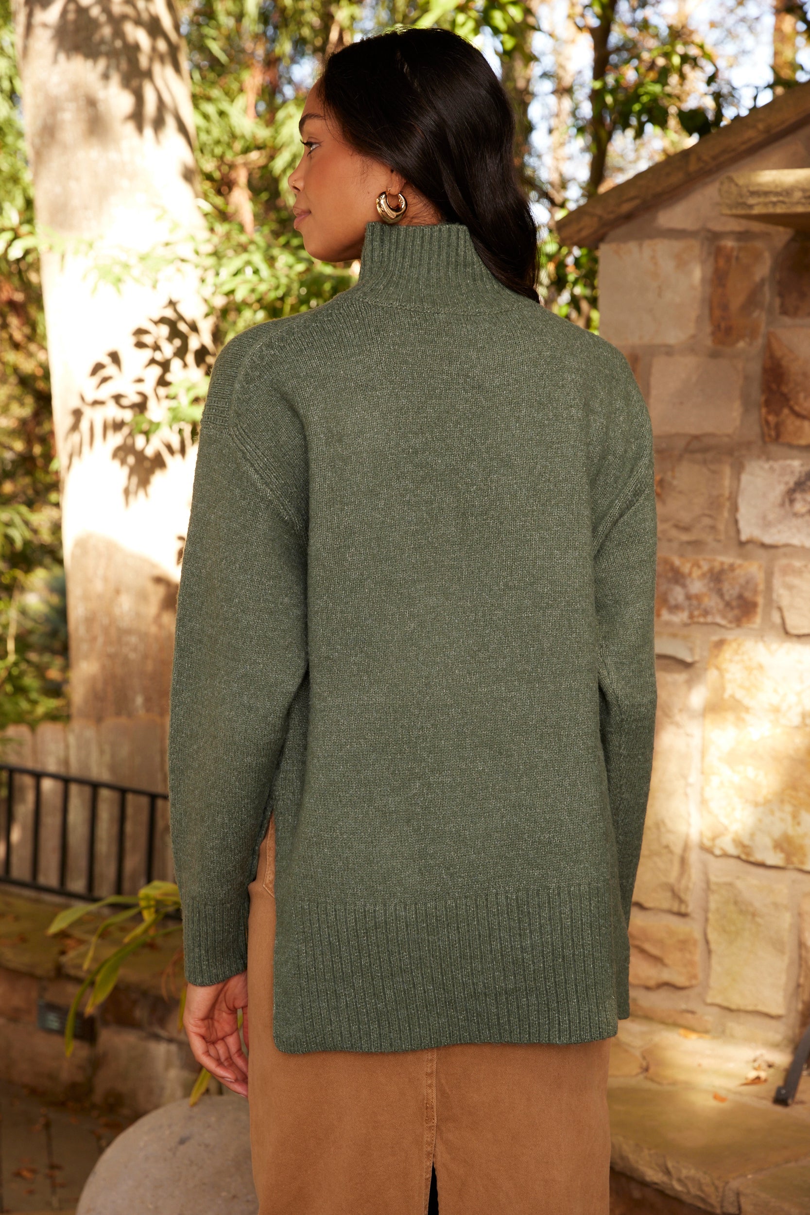 SALE - Drew Split Hem Sweater