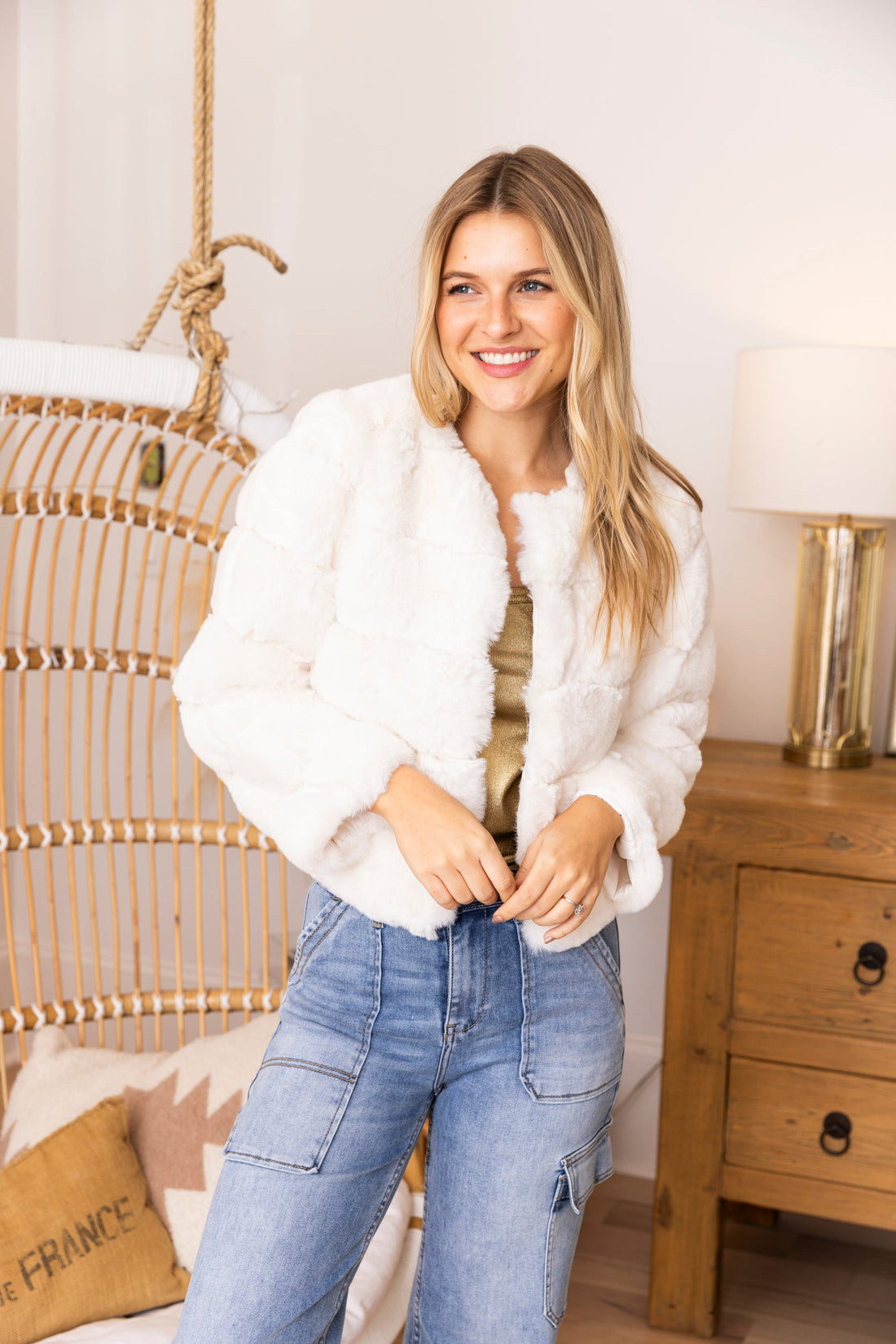 Rachel Faux Fur Jacket