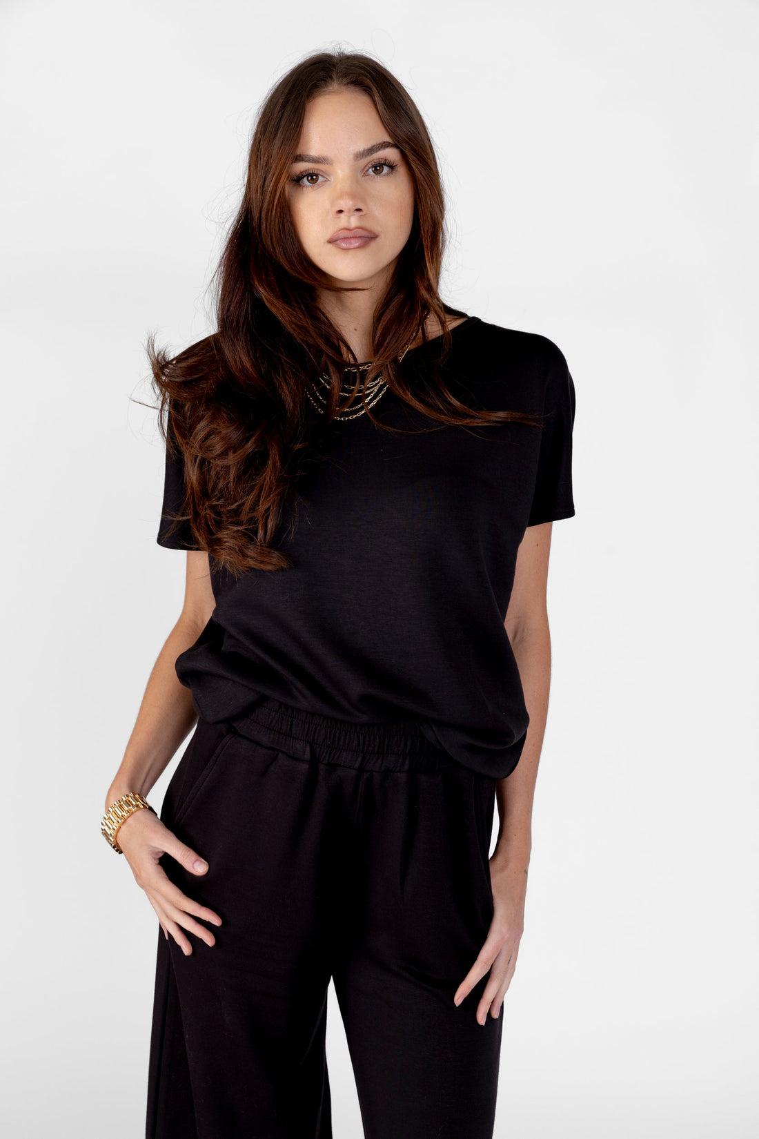 SALE - Tia Dolman Soft Lounge Top