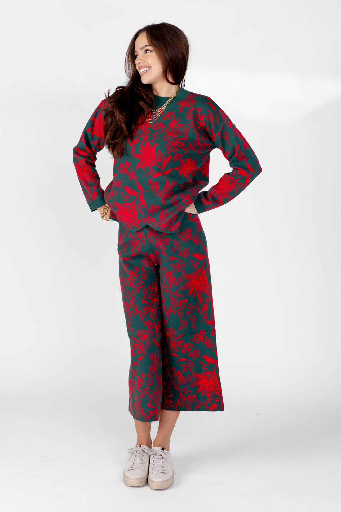SALE - Winters Jacquard Sweater Top