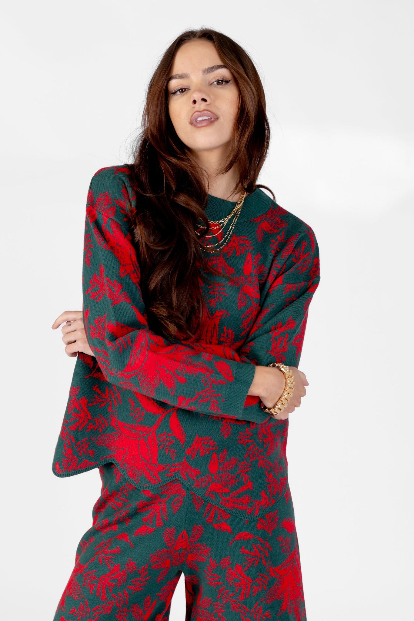SALE - Winters Jacquard Sweater Top