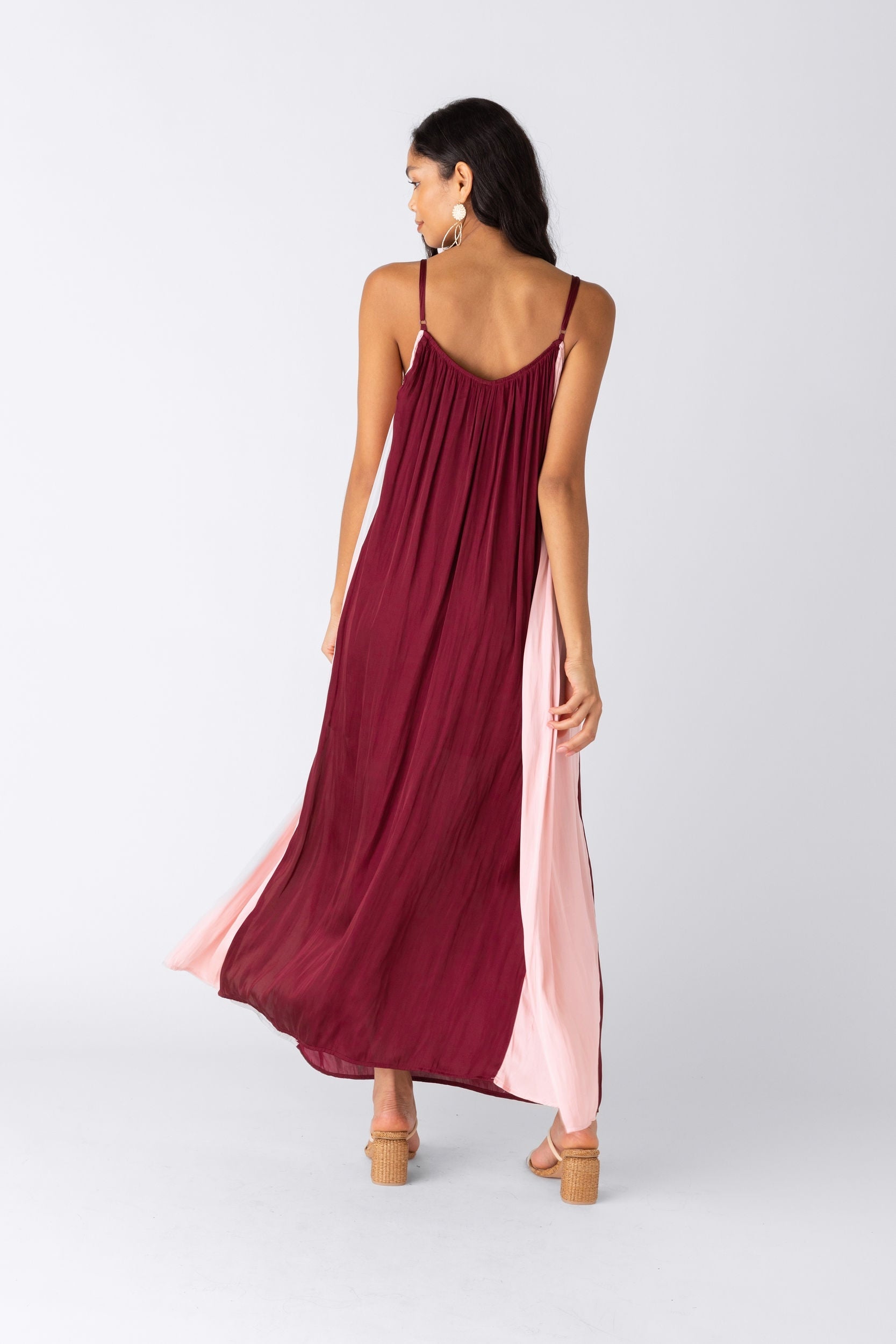 SALE - Ava Two-Tone Maxi Dress