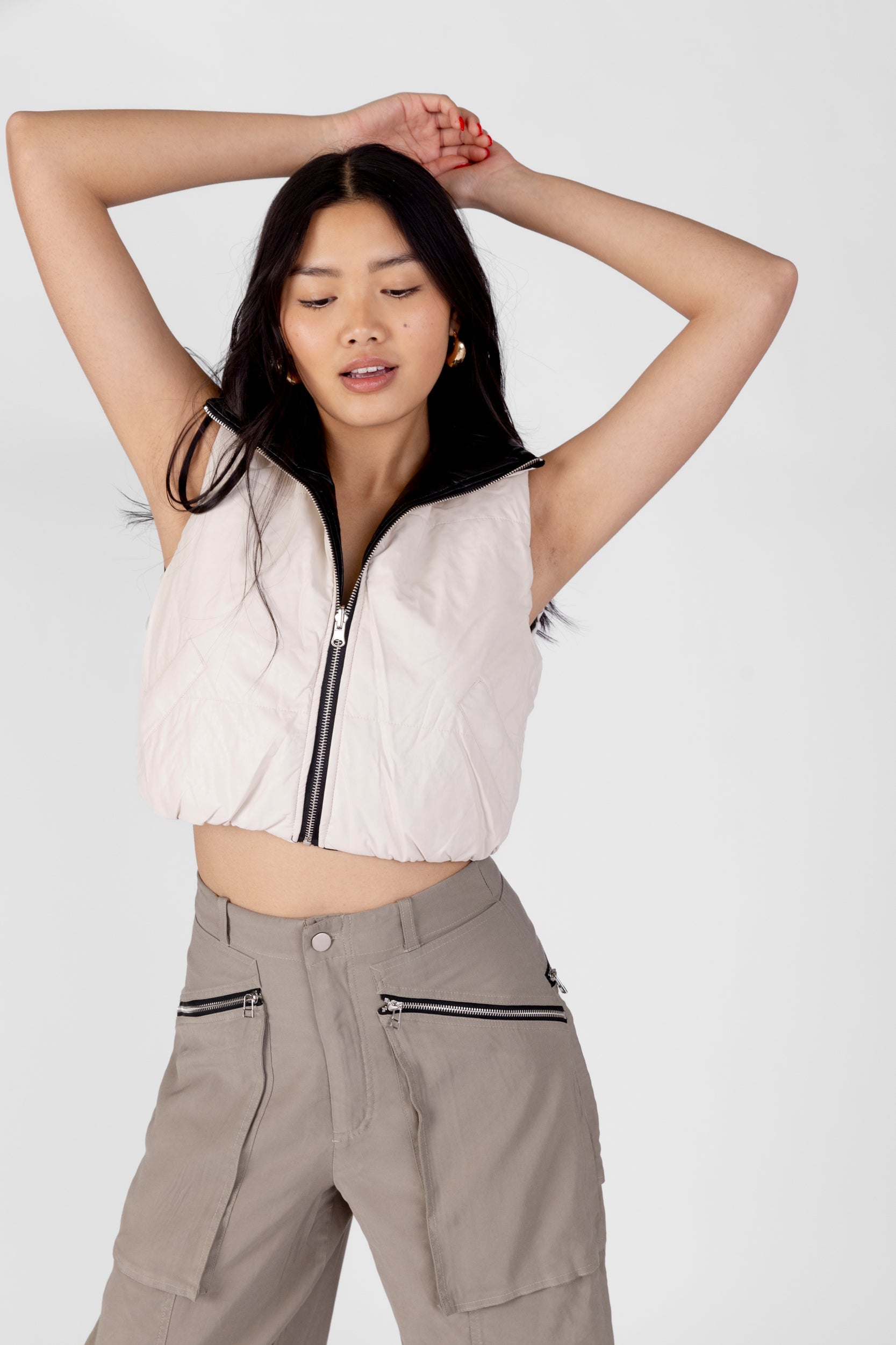SALE - Jones Reversible Faux Leather Vest