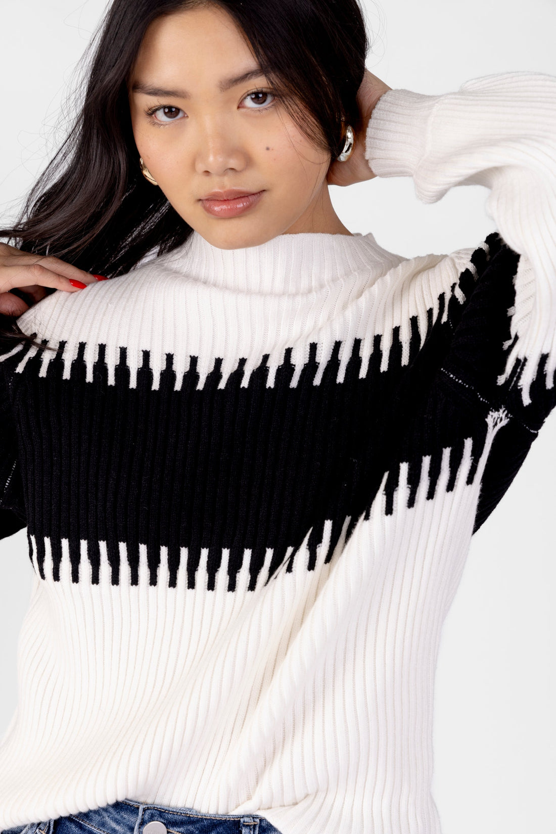 Kristen Colorblocked Sweater