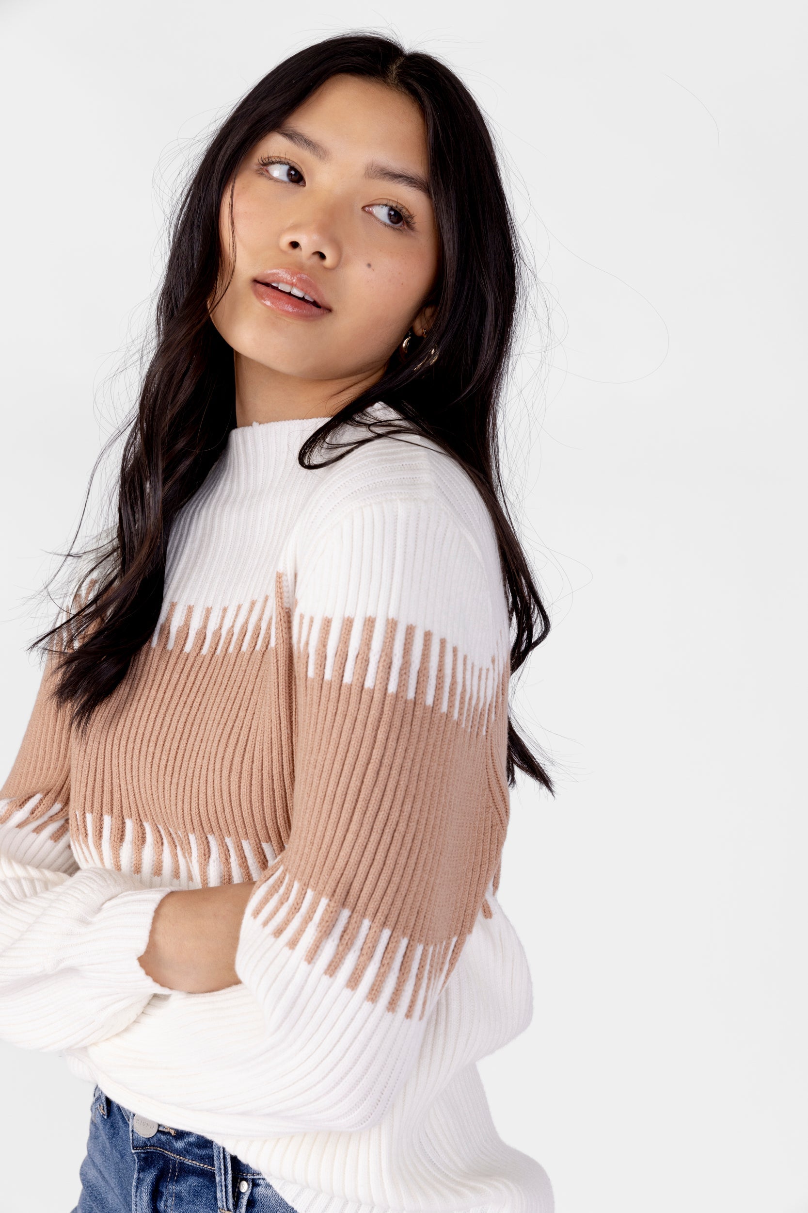 Kristen Colorblocked Sweater
