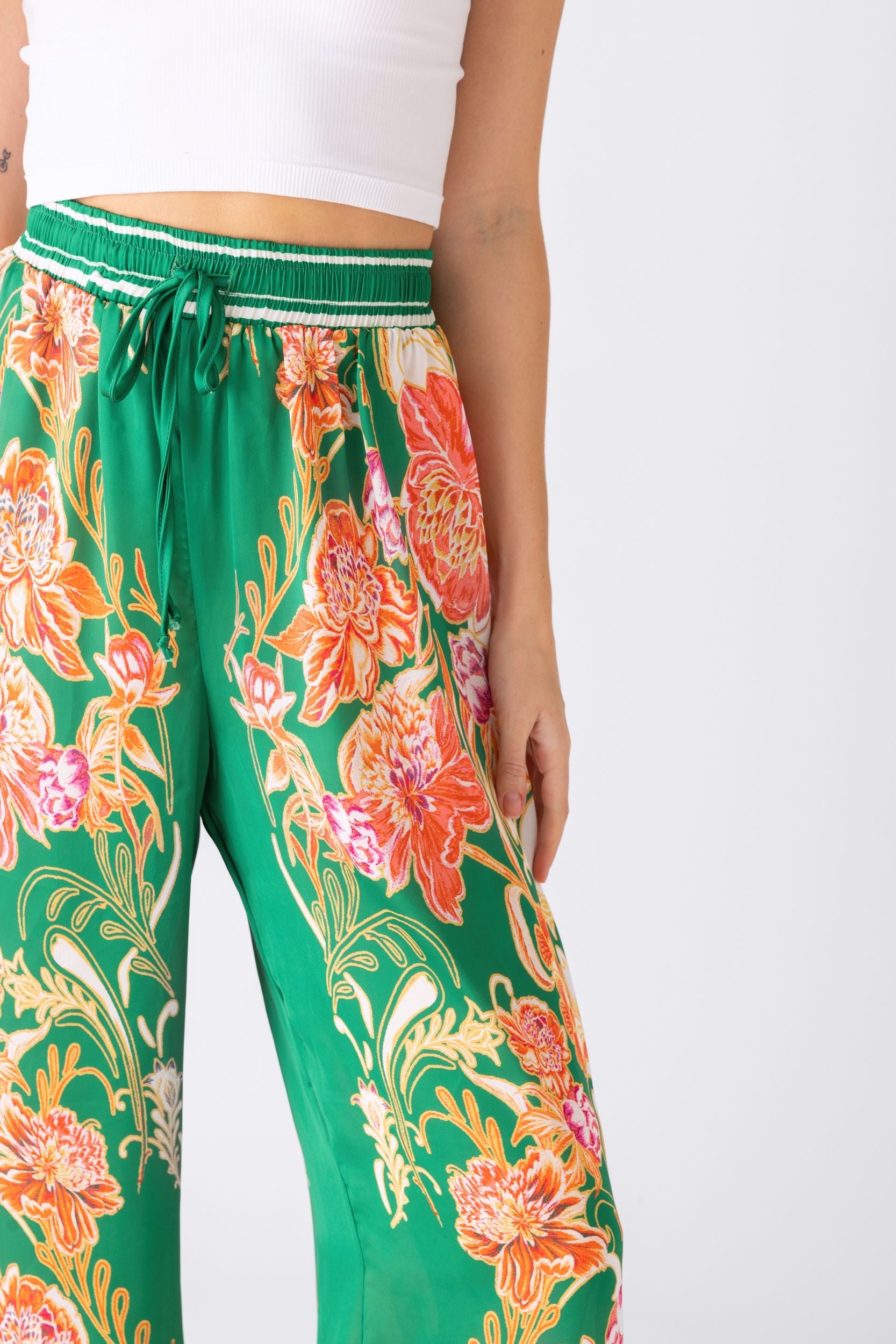 Ela Floral Wide Leg Pant