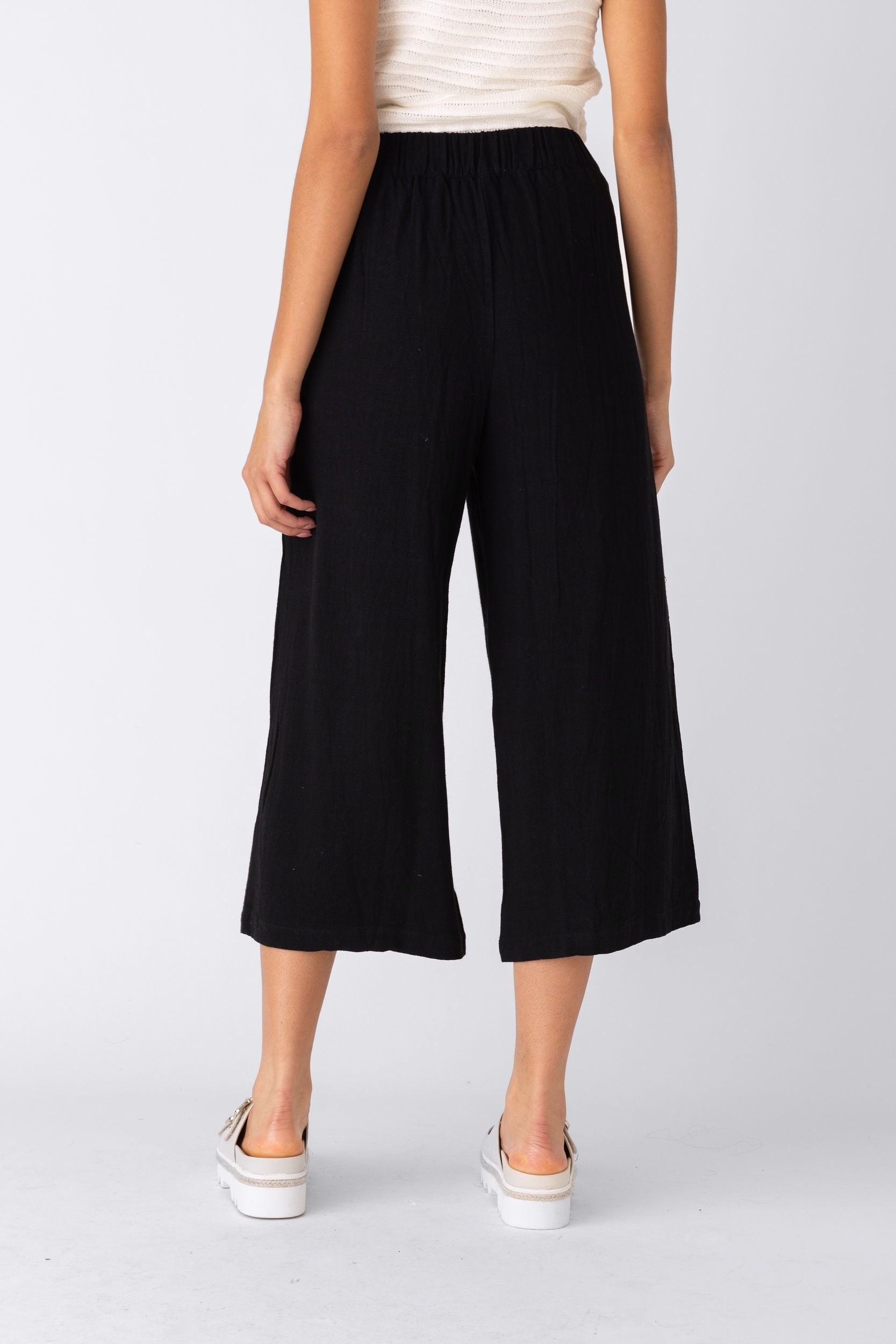 SALE - Sallie Linen Wide Leg Pant