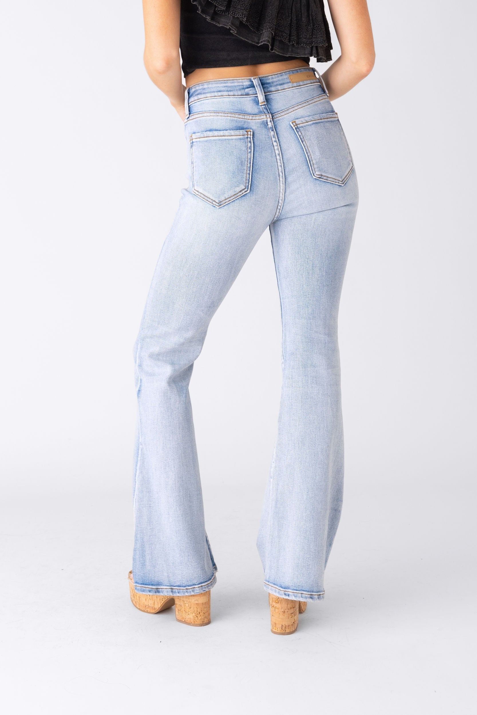 Maddie High Rise Flare Jeans