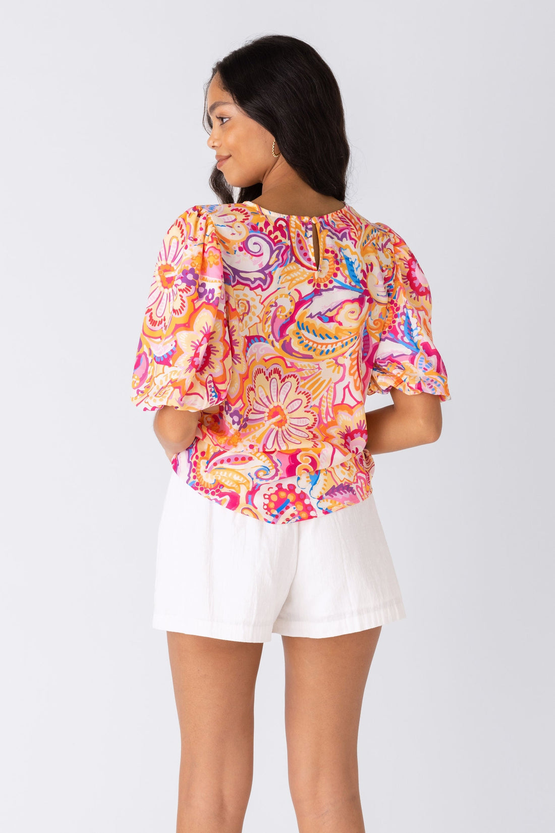 Canyon Paisley Print Blouse