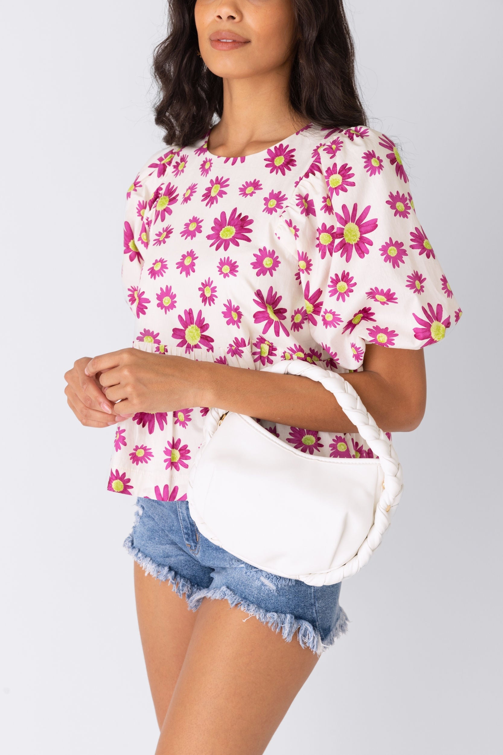 SALE - Kennie Braided Strap Crossbody