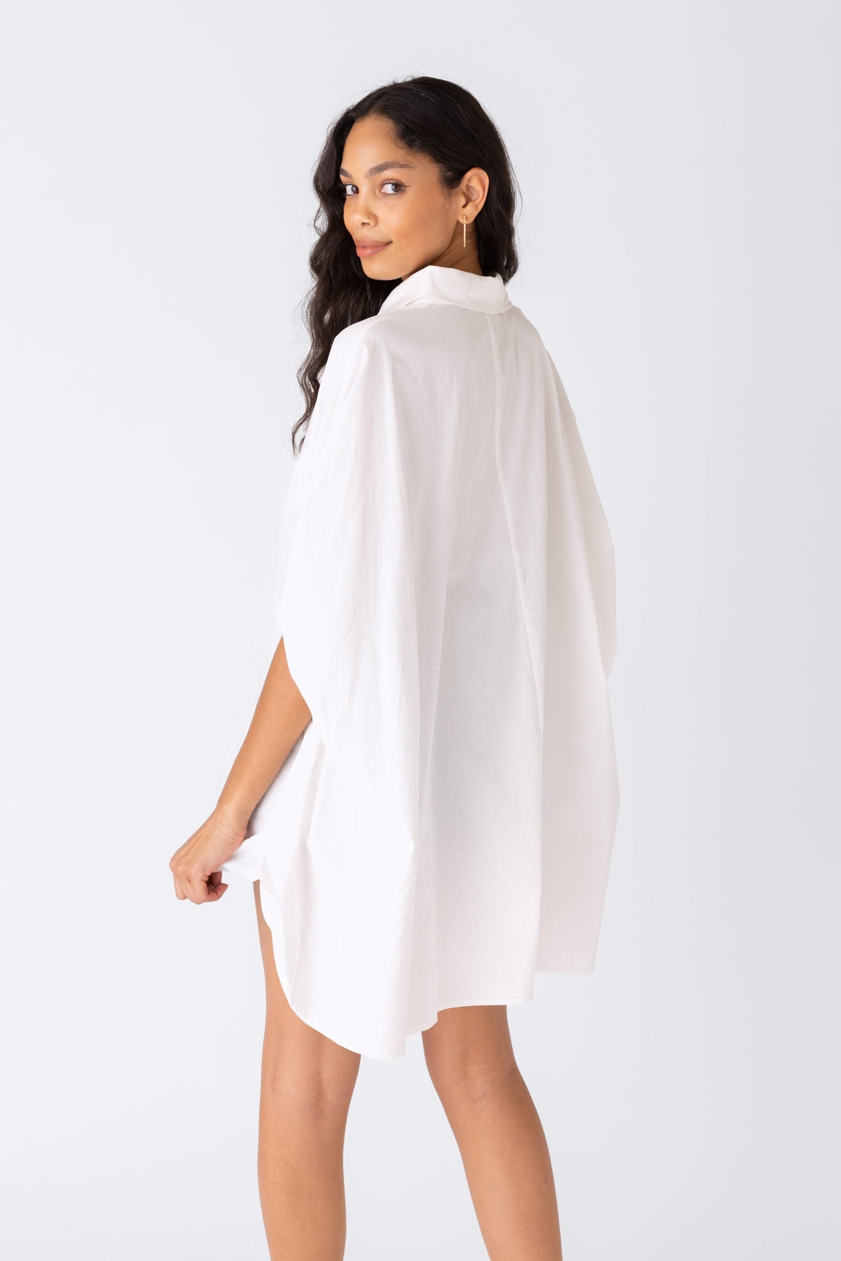 Lucille Oversized Button Down Top