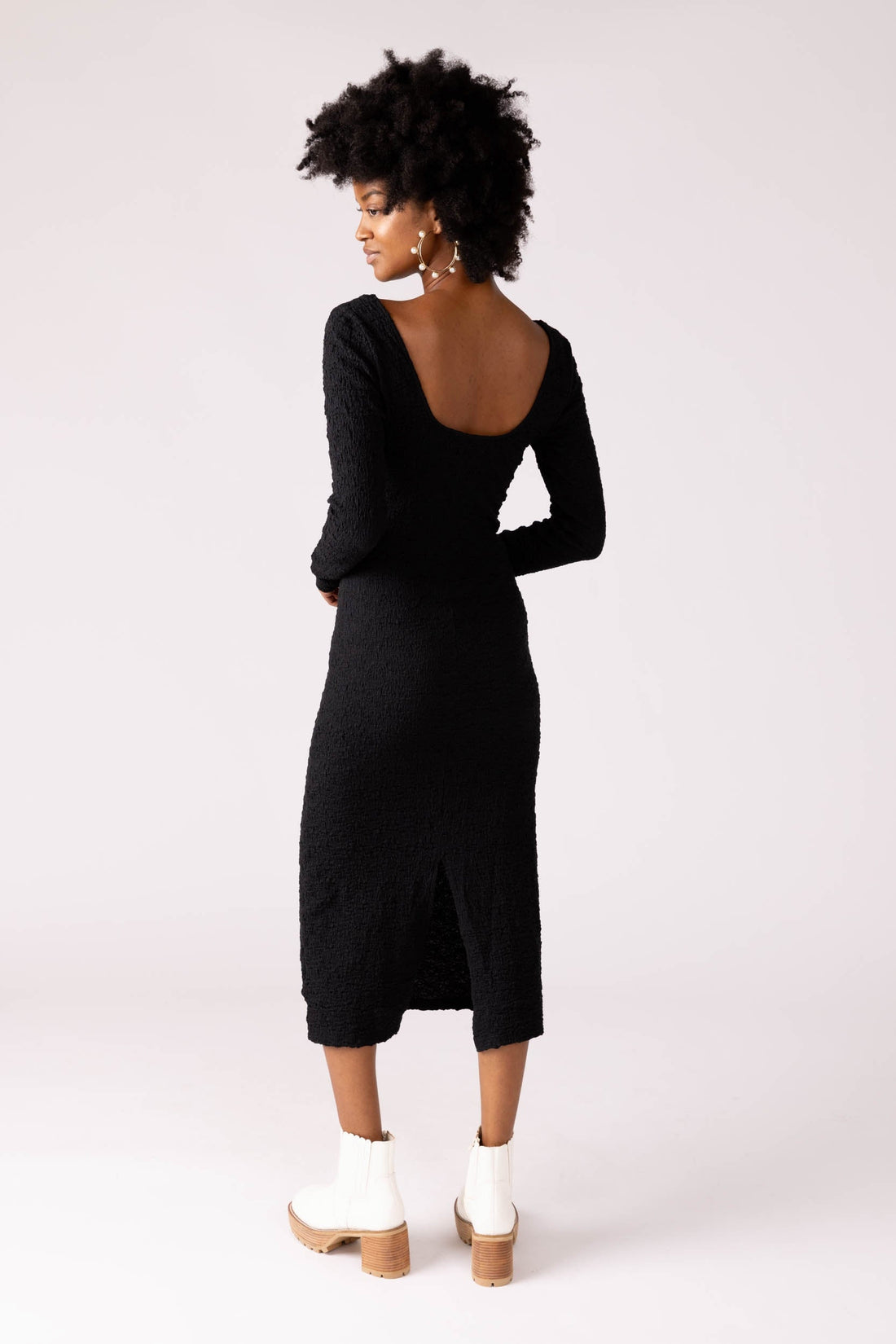 SALE - Karmen Textured Bodycon Dress
