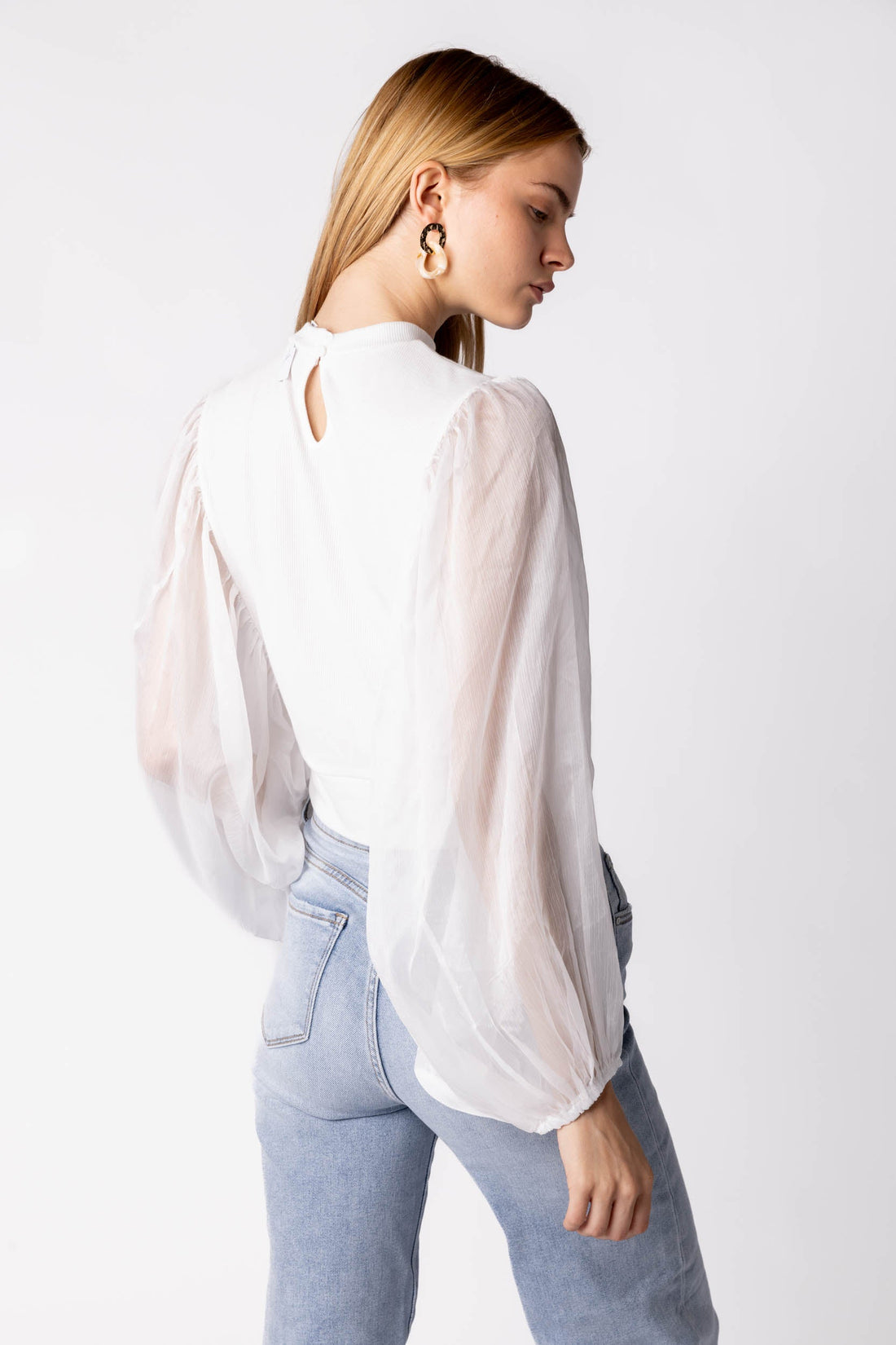SALE - Ellie Pleated Blouse