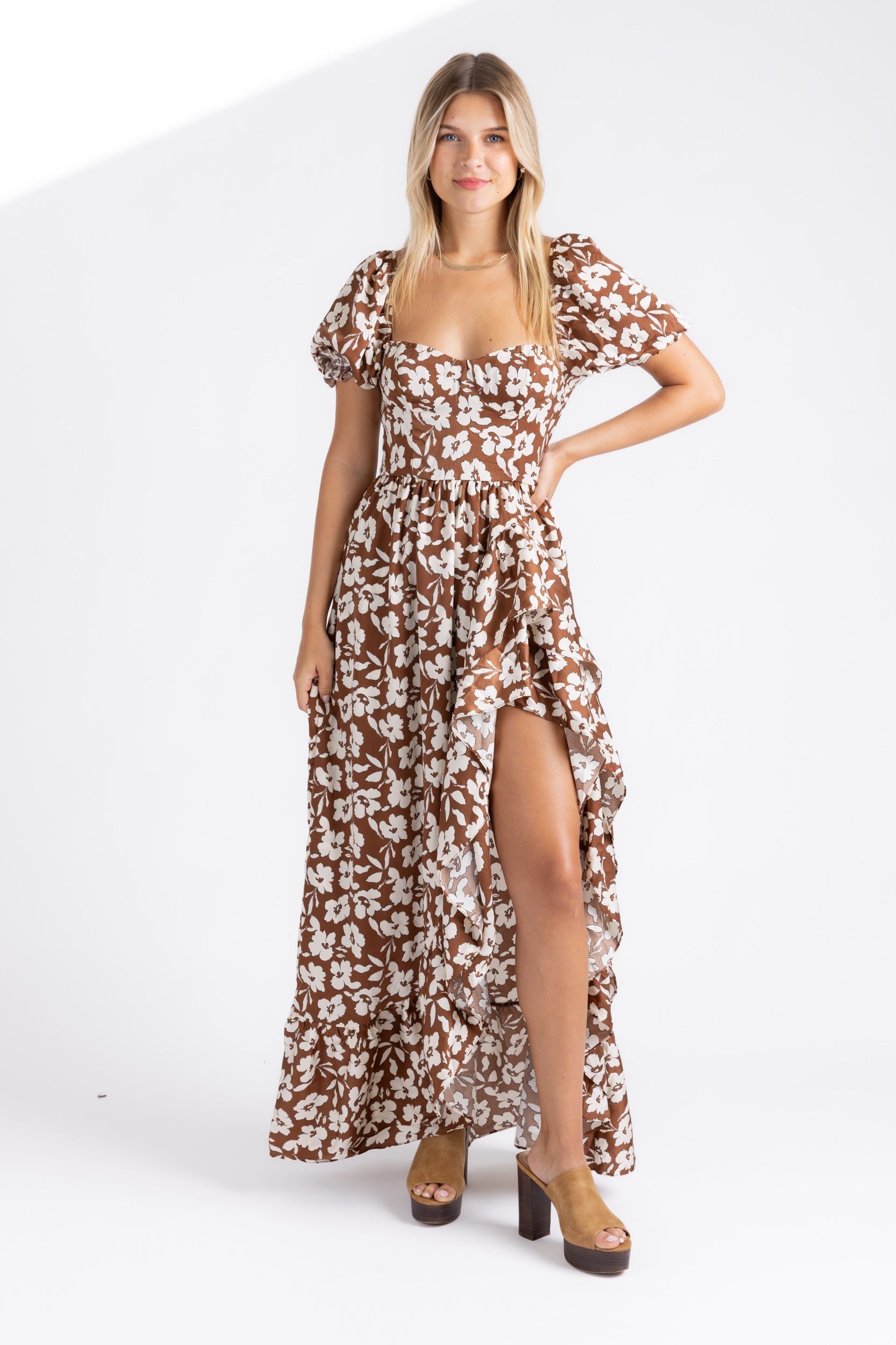 SALE - Colette Floral Midi Dress