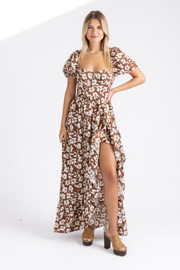 SALE - Colette Floral Midi Dress