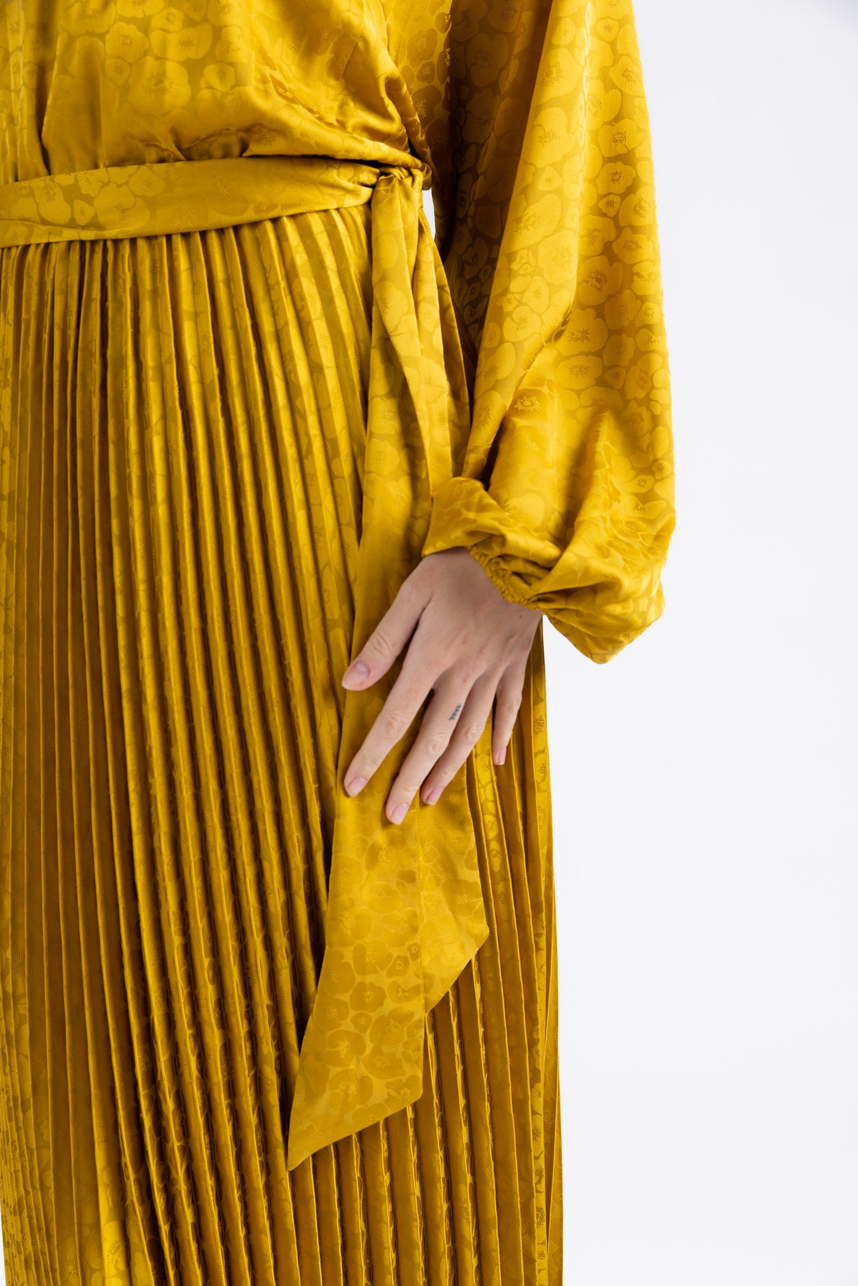 SALE - Devin Pleated Maxi Dress