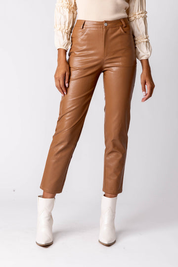 SALE - Klara Vegan Leather Pants