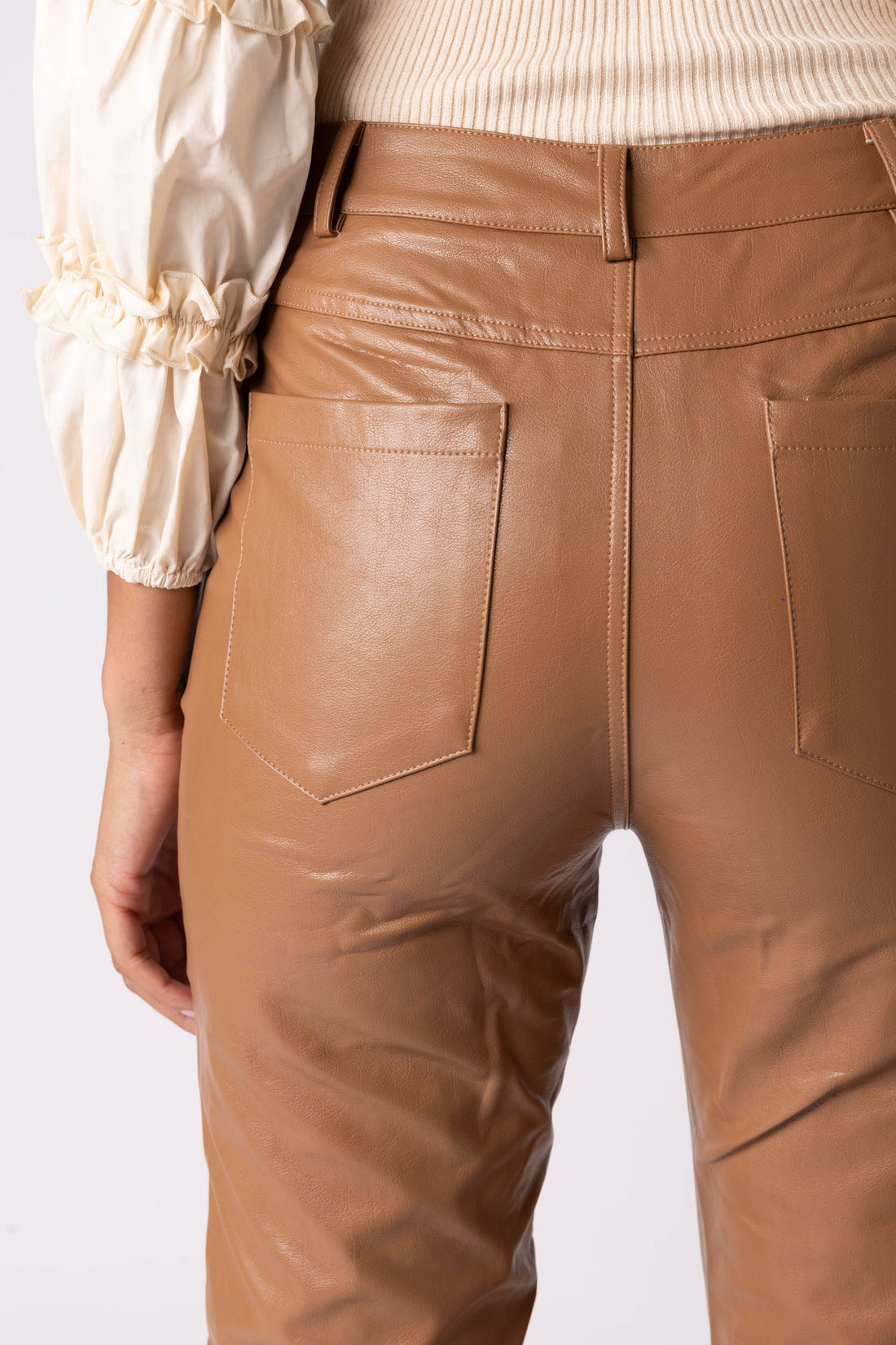 SALE - Klara Vegan Leather Pants