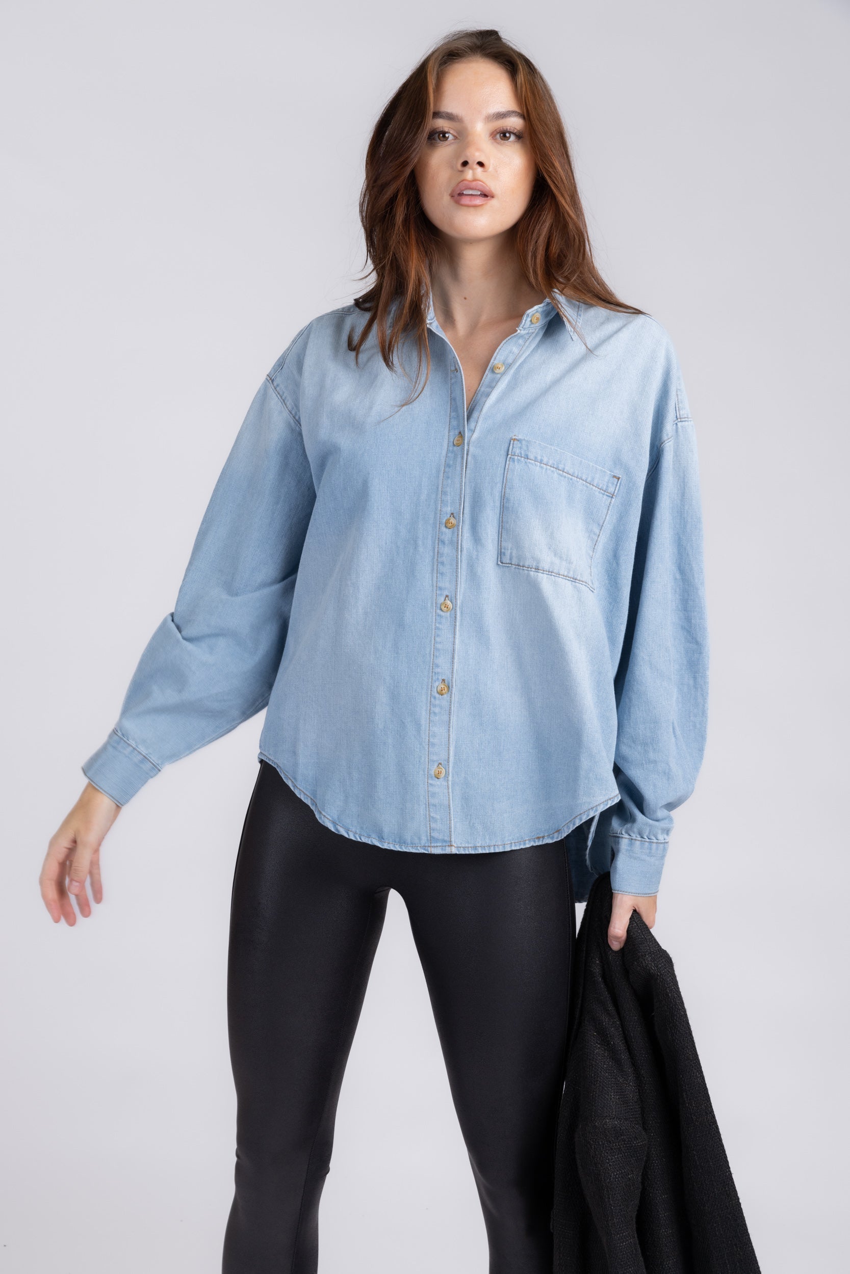 SALE - Cassa Denim Button Down
