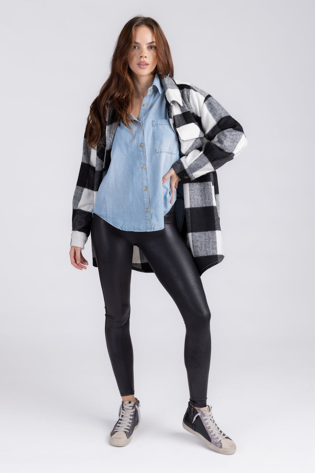 SALE - Ainsley Plaid Shacket