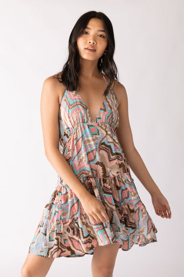 SALE - Melissa Printed Mini Dress