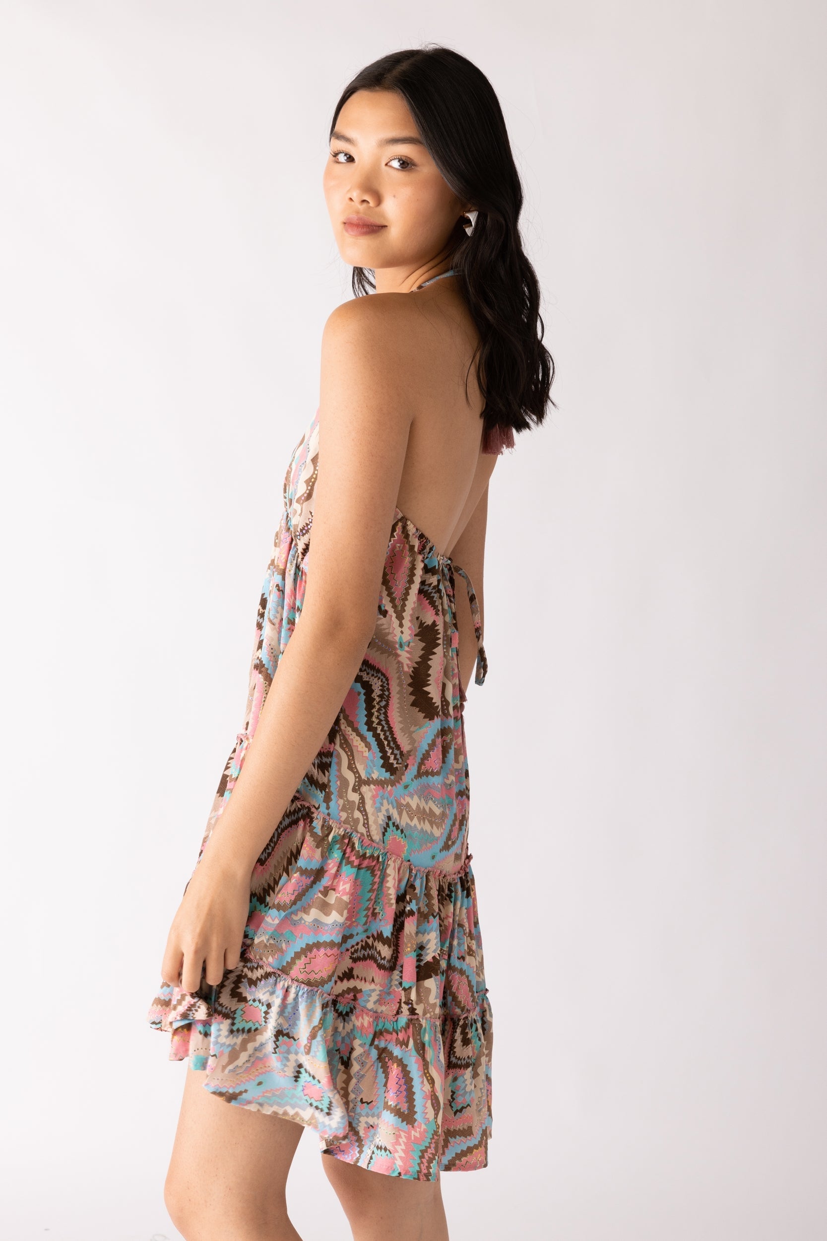 SALE - Melissa Printed Mini Dress