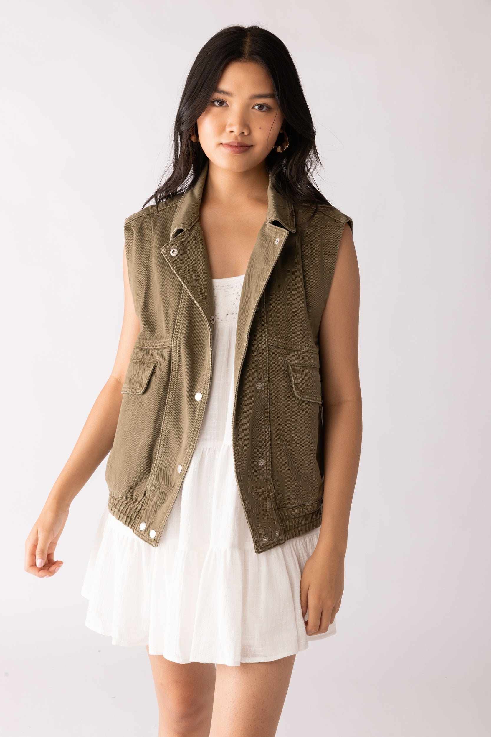 SALE - Maya Oversized Utility Vest
