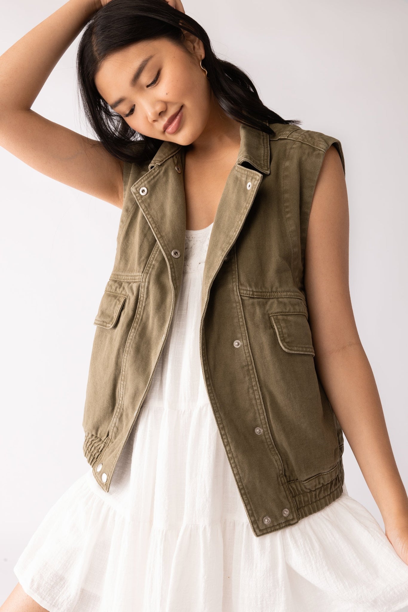 SALE - Maya Oversized Utility Vest