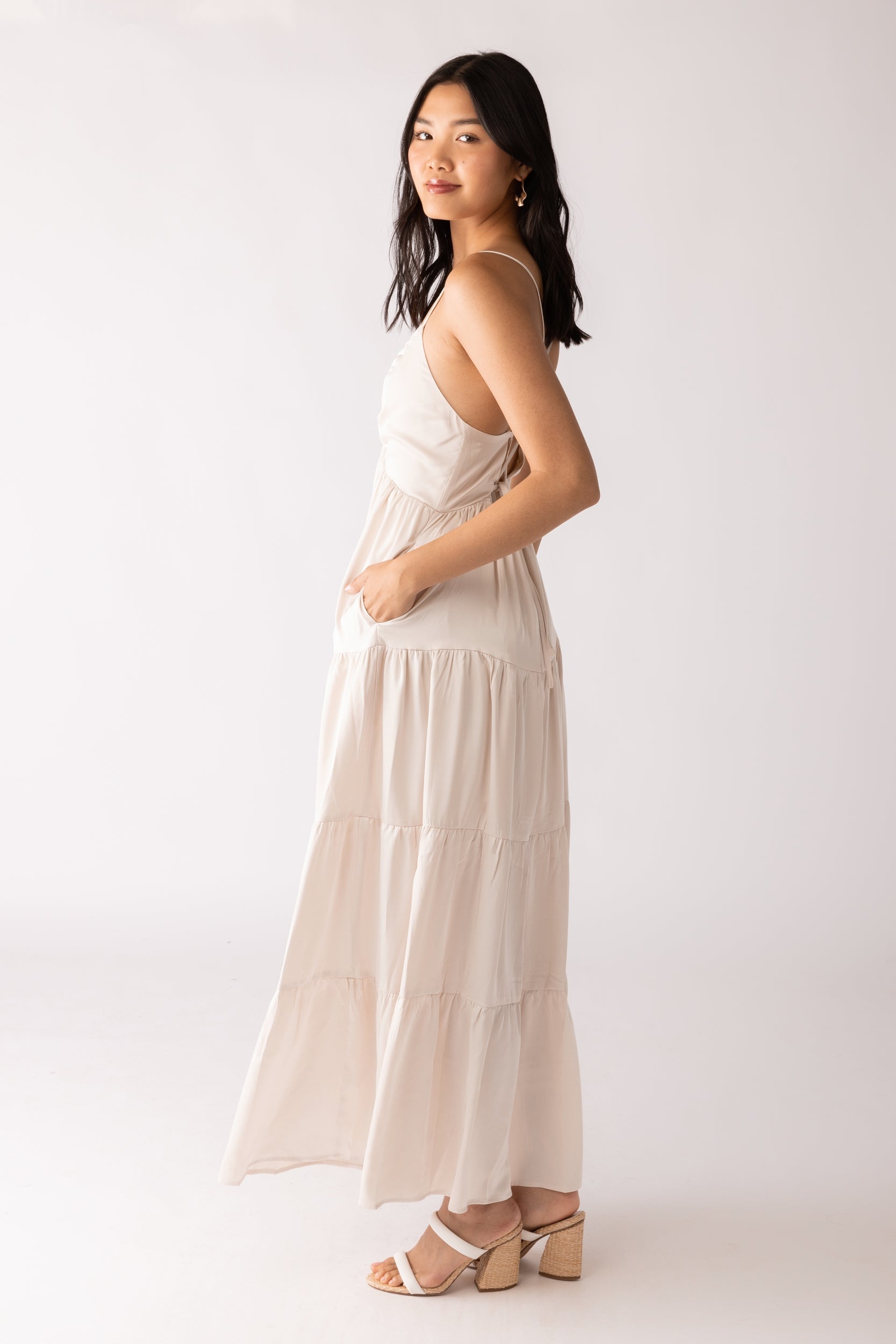 SALE - Elaine Tiered Maxi Dress